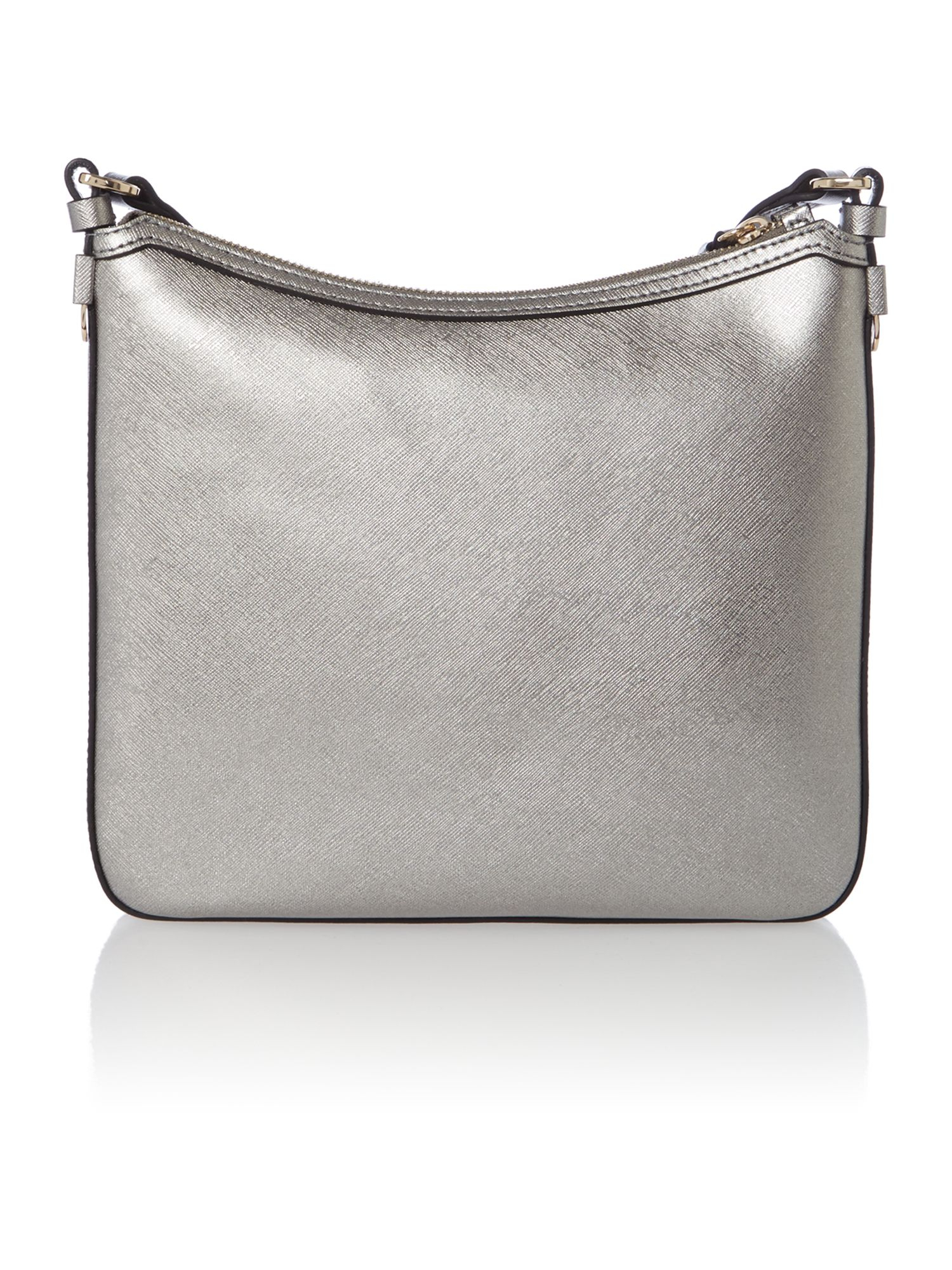 Coccinelle Silver Exclusive Cross Body Bag in Silver | Lyst