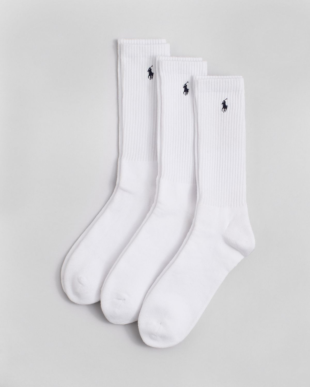 polo ralph lauren socks white