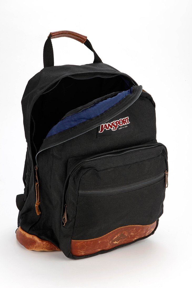 Classic black jansport backpack cheap