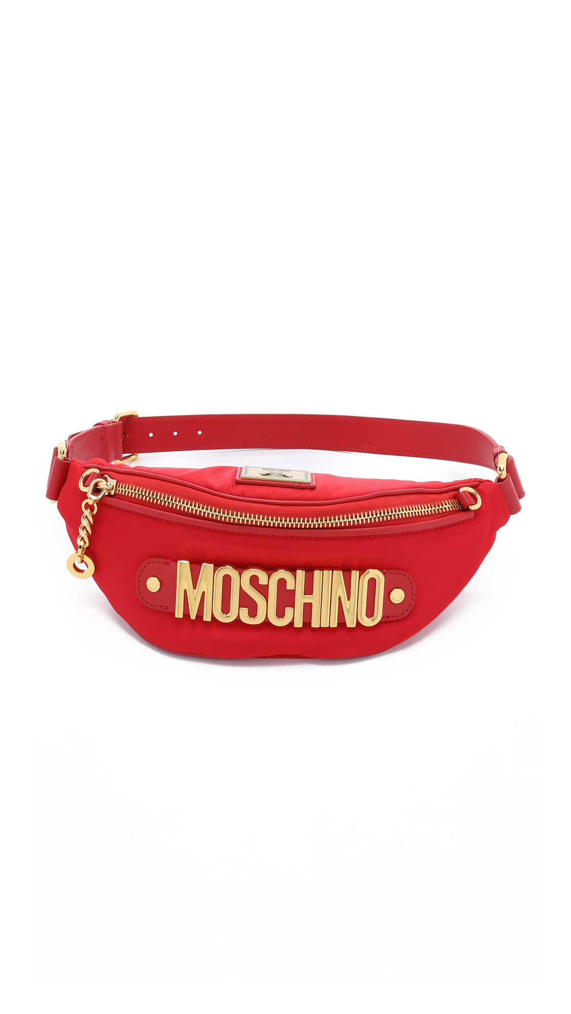 Moschino Fanny Pack - Red - Lyst