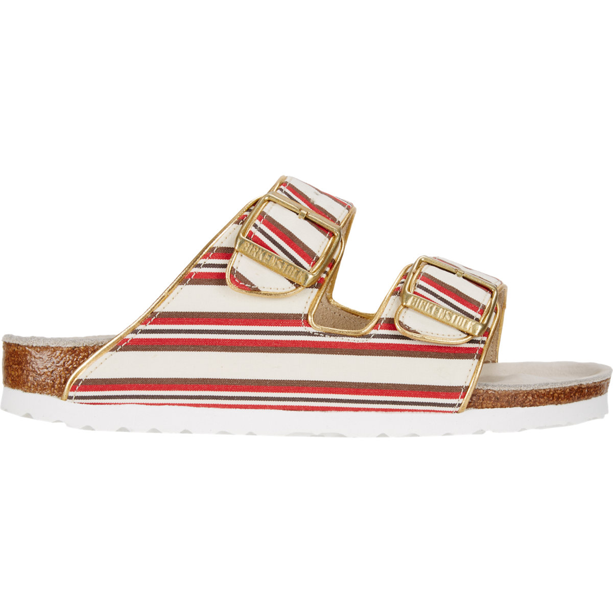 Stuart Weitzman Stuart Weitzman Seaside Flat Sandals - Gold - 10894061 | italist