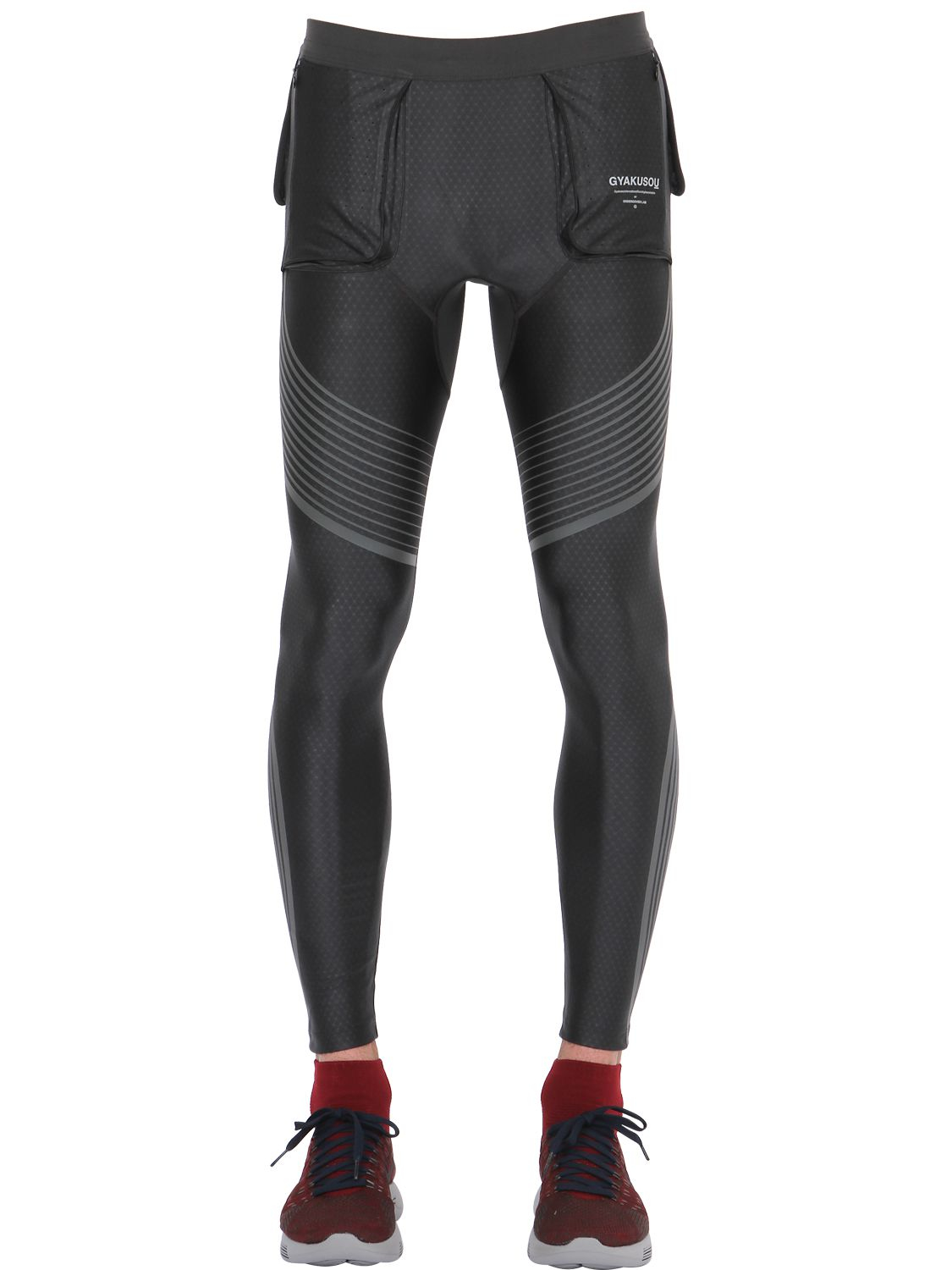 Nike Utility Speed Compression Running Tights in Gray for Men | Lyst