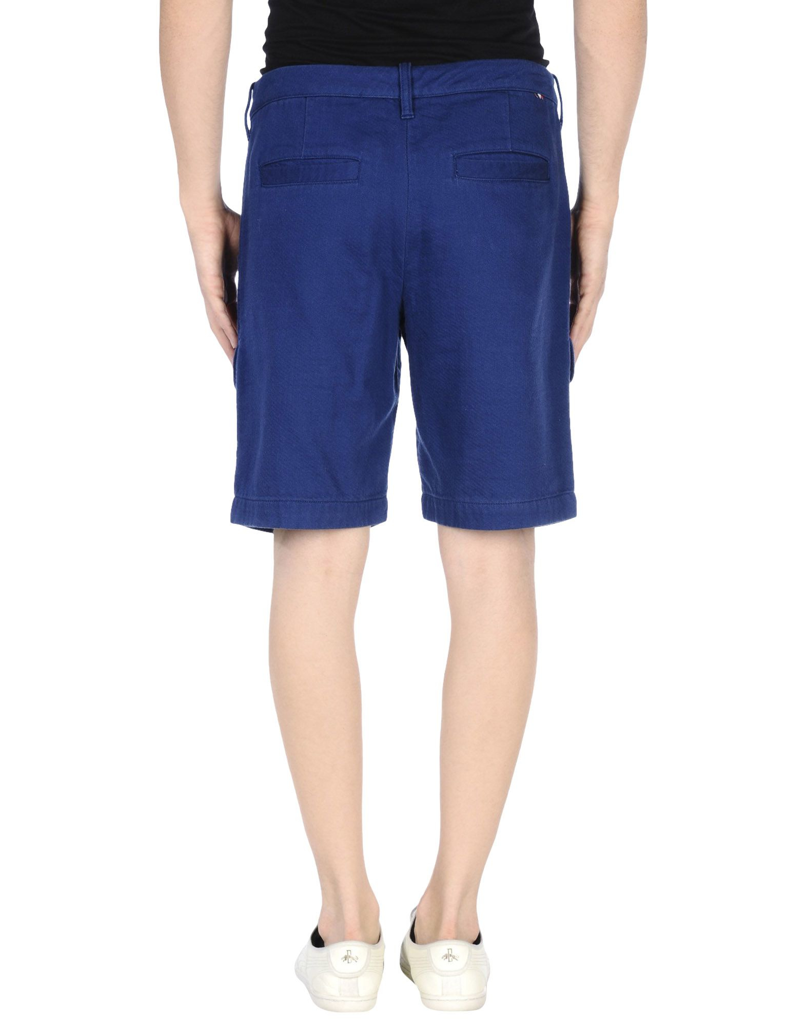 Lyst - Lacoste Bermuda Shorts in Blue for Men