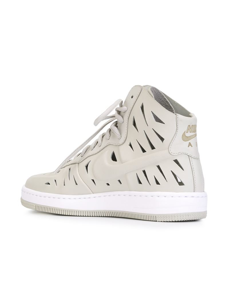 Nike 'af1 Ultra Force Mid Joli Qs' Sneakers in Gray | Lyst