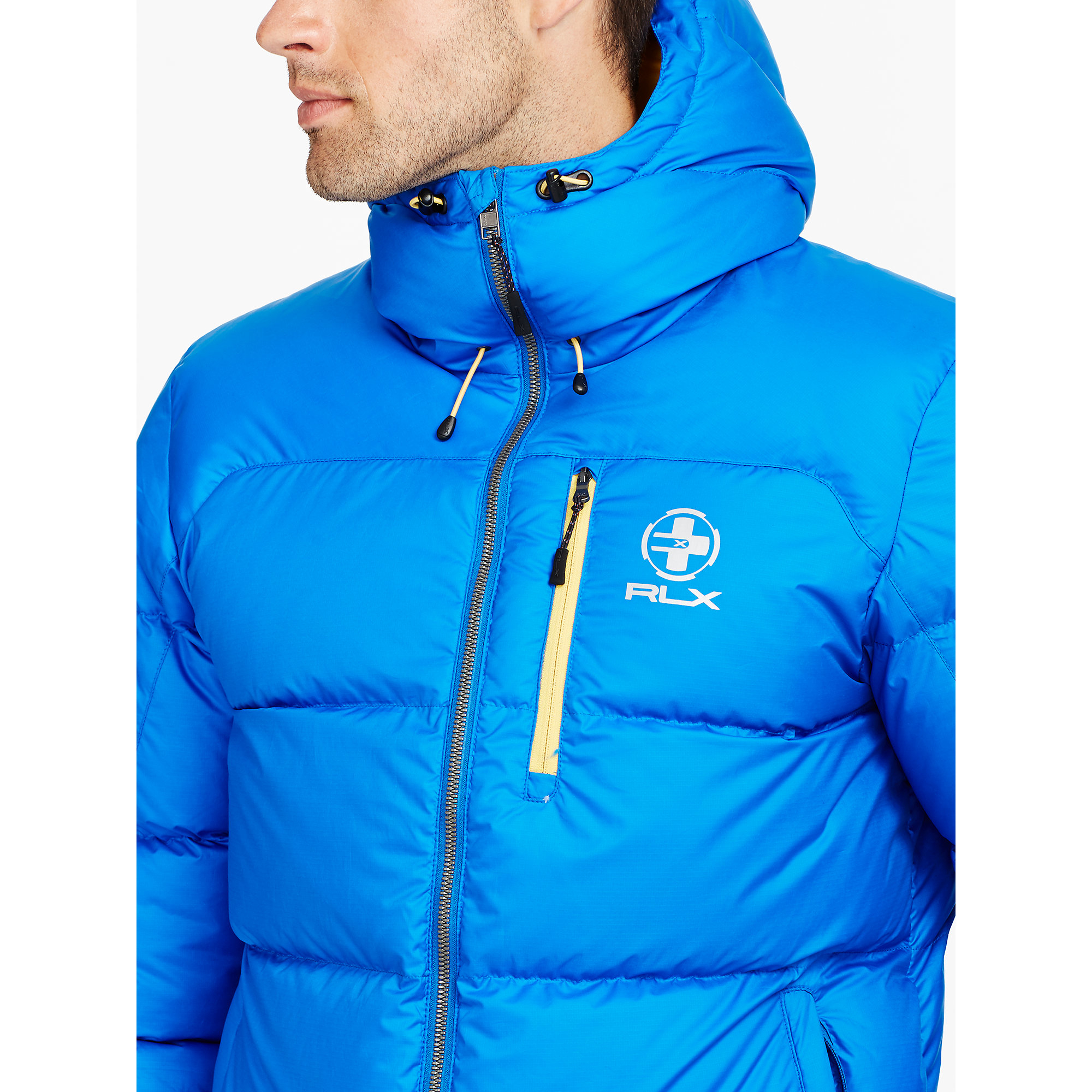 Ralph Lauren Waterresistant Down Jacket in Blue for Men Lyst