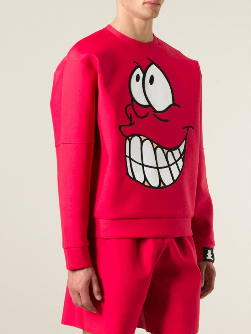 Bobby Abley 'sebastian' Sweatshirt in Red for Men - Lyst