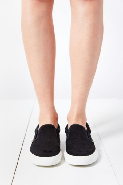 superga black slip on