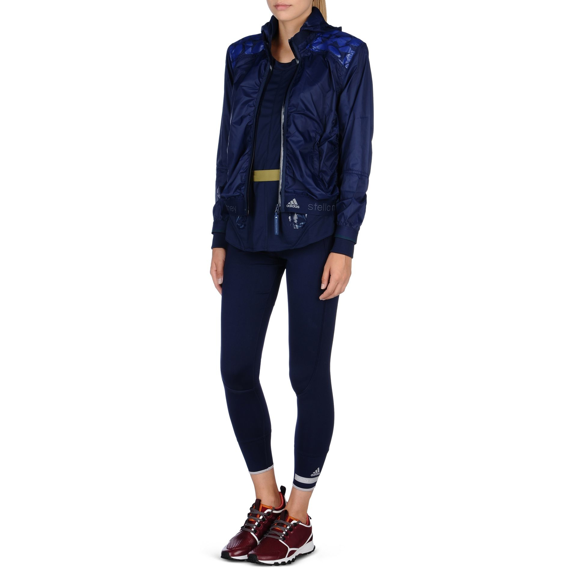 stella mccartney adidas blue jacket