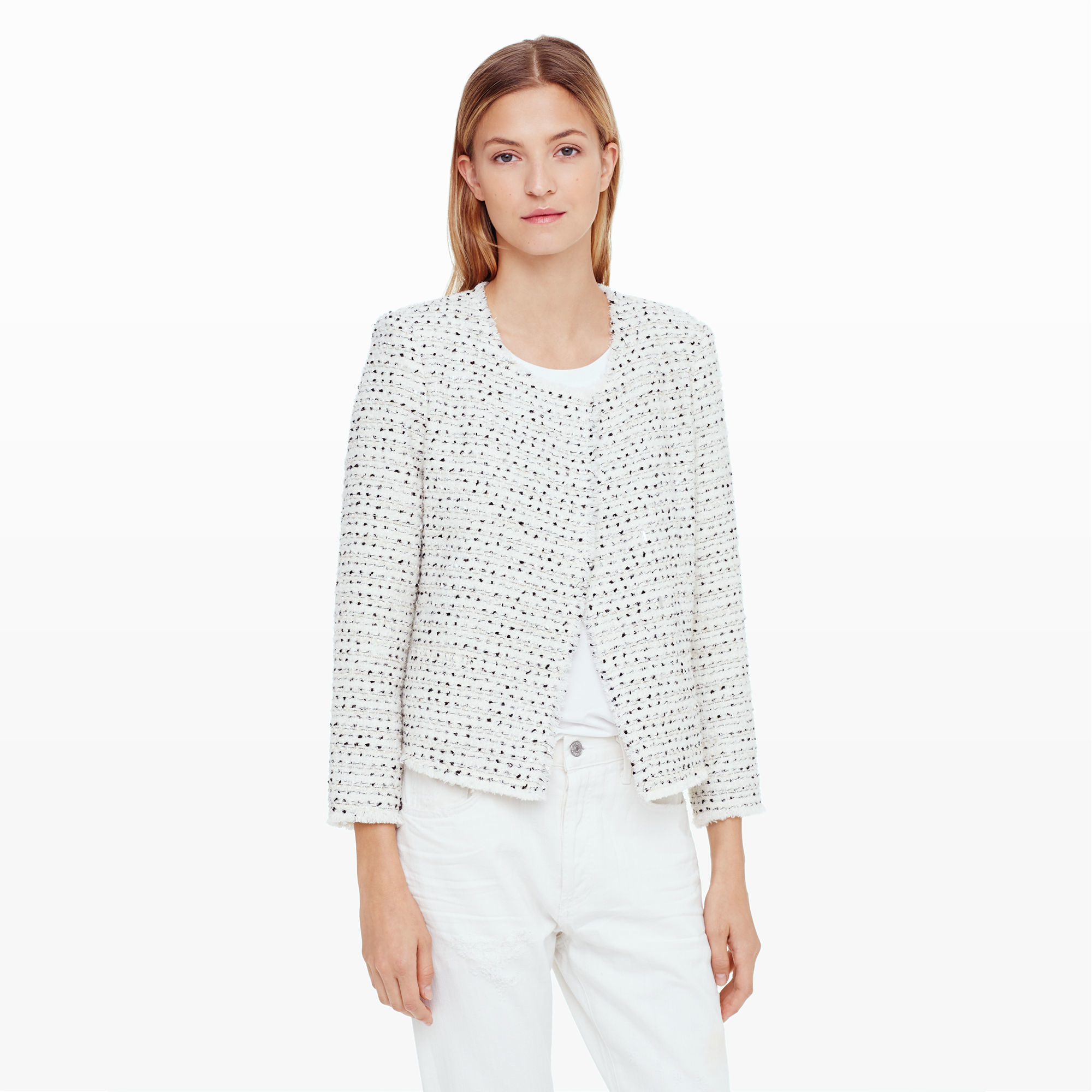 club monaco white jacket