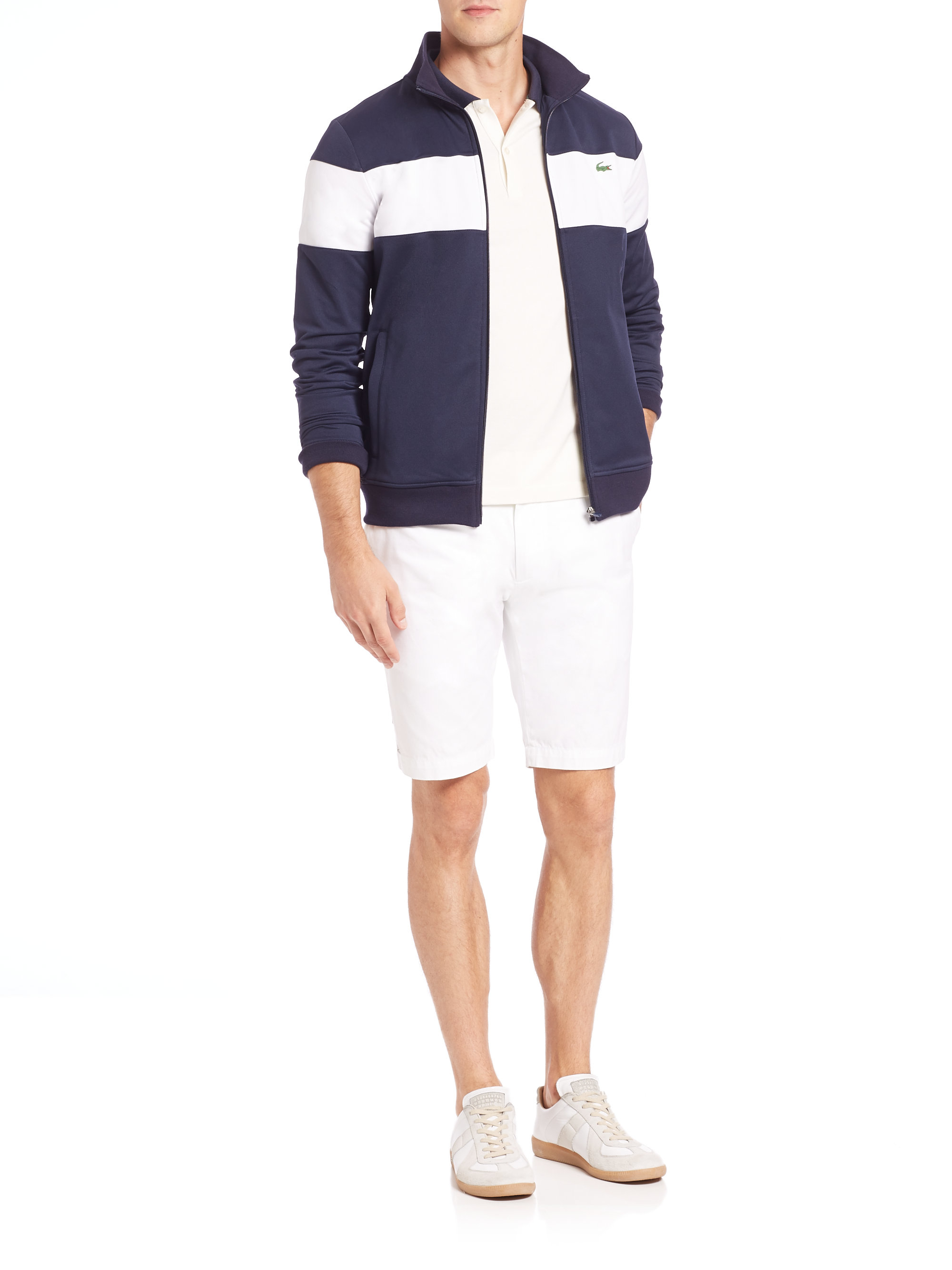 Grand tread Mobilize Lacoste Sport Track Jacket in Blue for Men | Lyst
