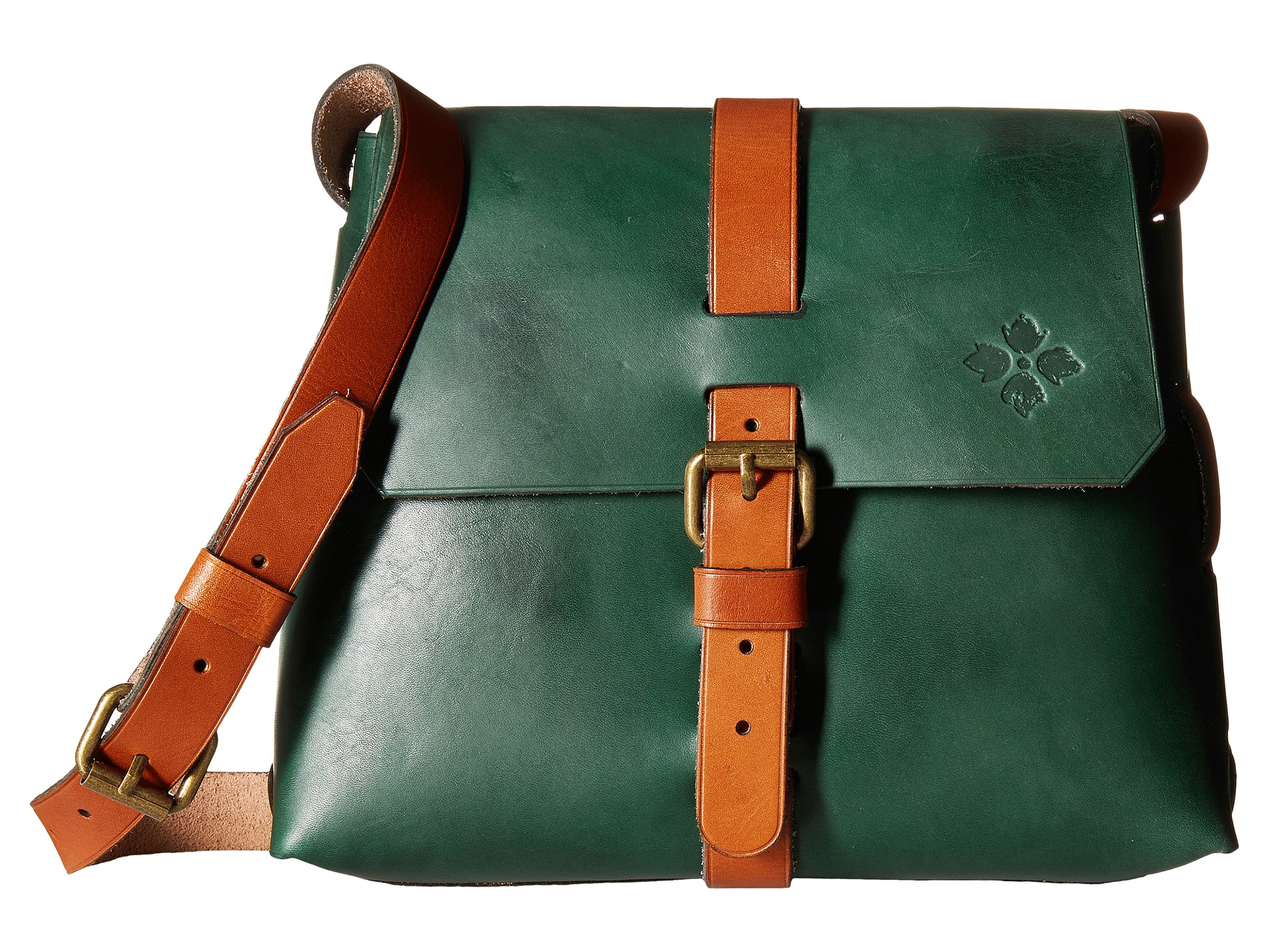 Lyst Patricia Nash Oil Rub Frattini Strapped Satchel in Green