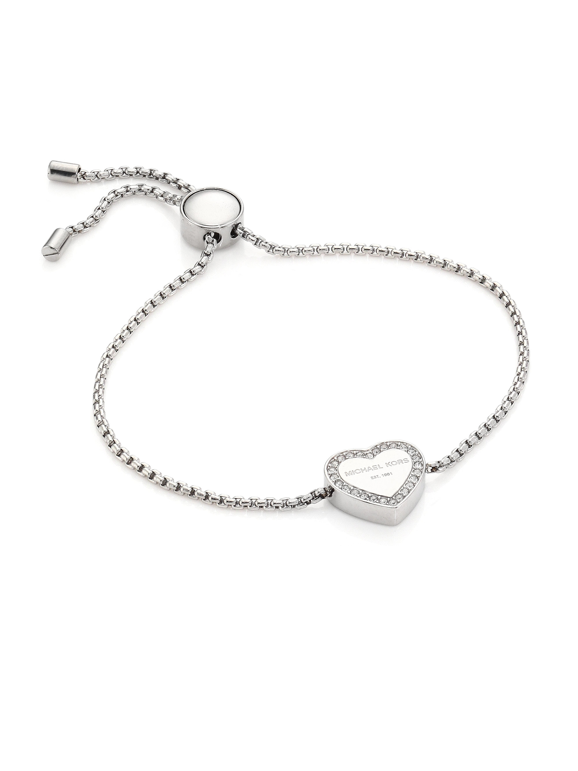 Michael kors hotsell pave heart bracelet