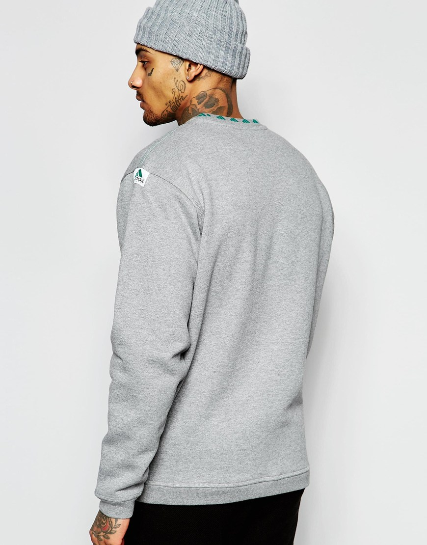 adidas originals equipment logo sweatshirt
