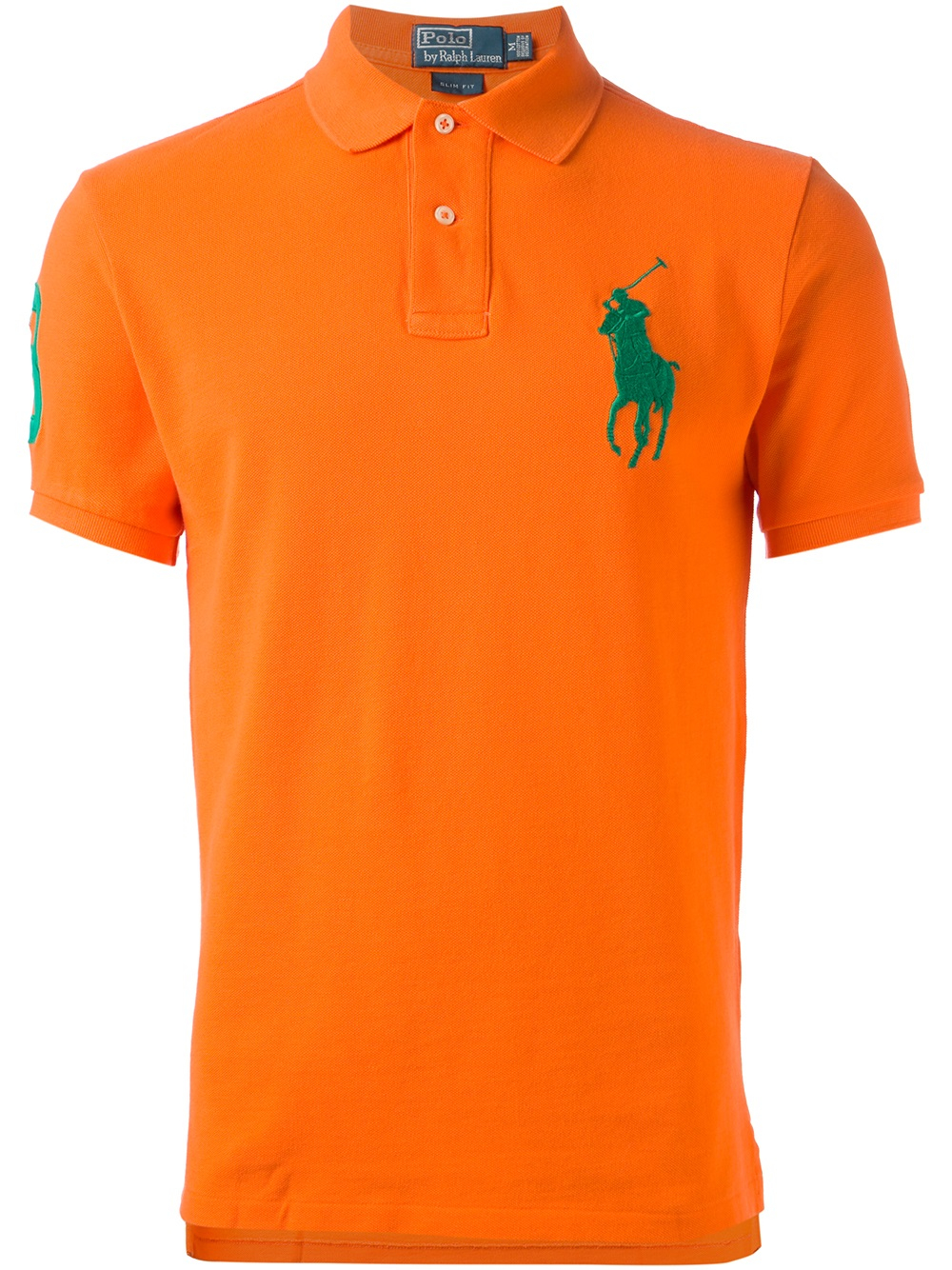 Polo Ralph Lauren Classic Polo Shirt in Yellow & Orange (Orange) for ...