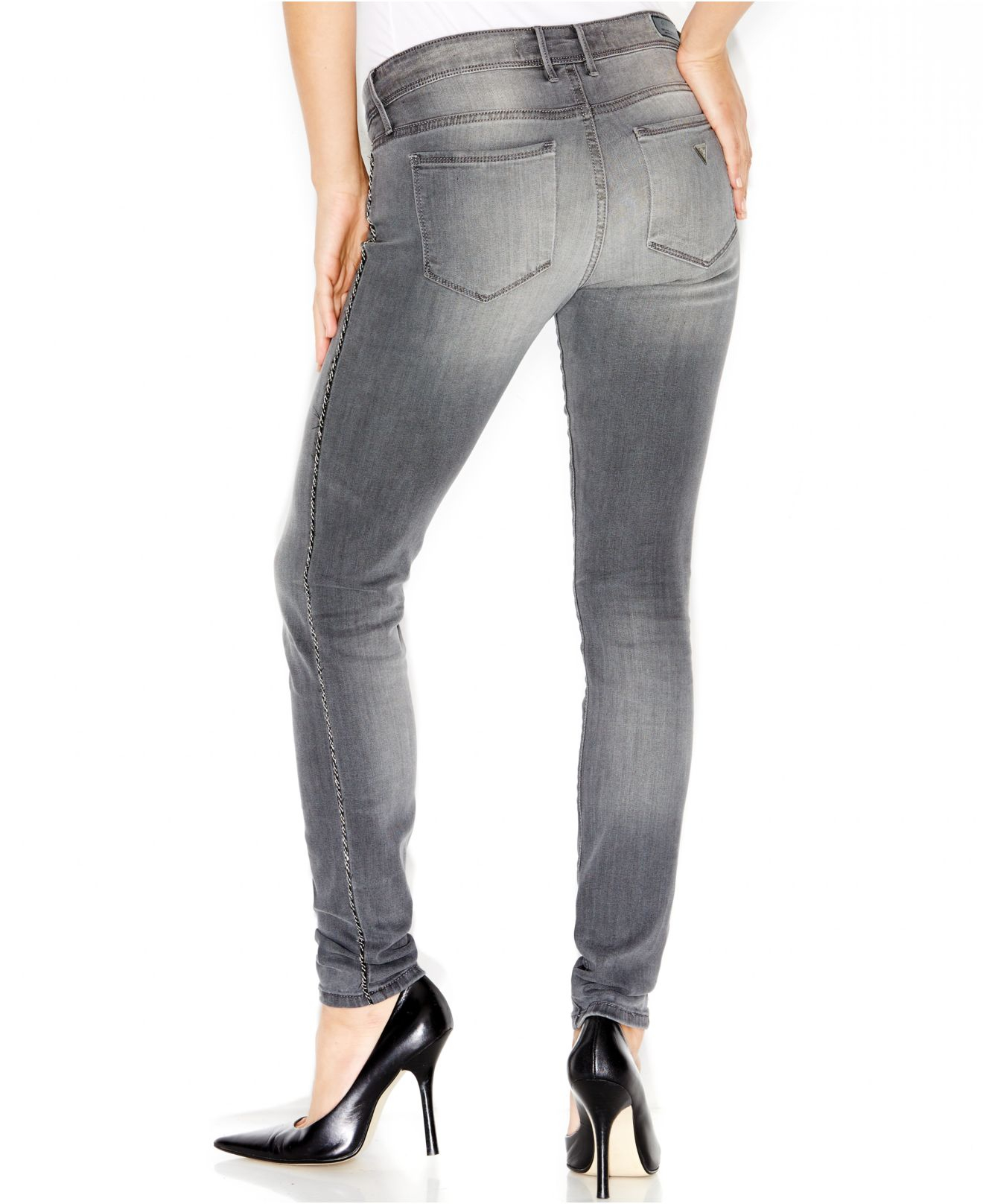 guess jeans grey