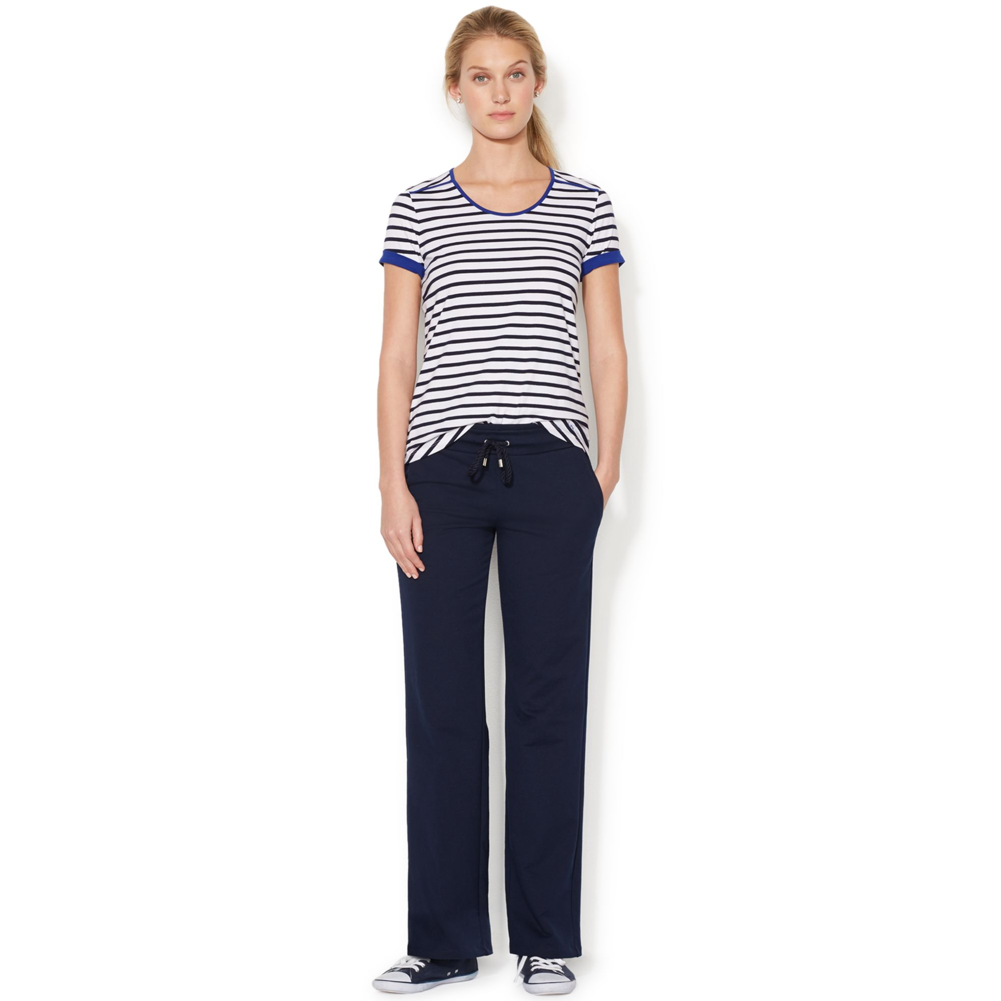 Lauren ralph lauren Plus Size StraightLeg Active Pants in Blue (Beacon