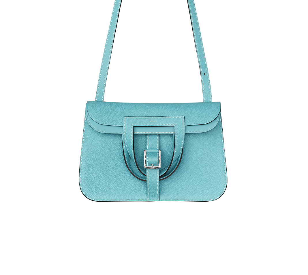 hermes azap mint green wallet  