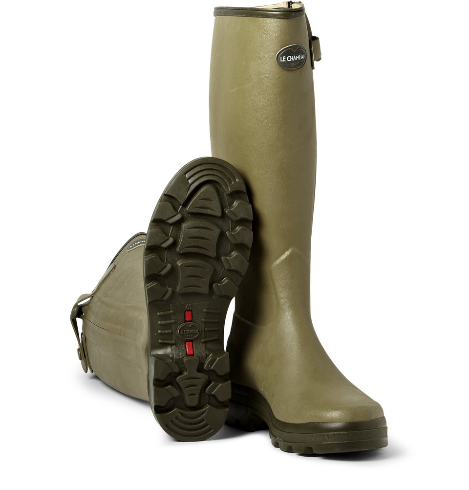 men's chasseur jersey lined boot