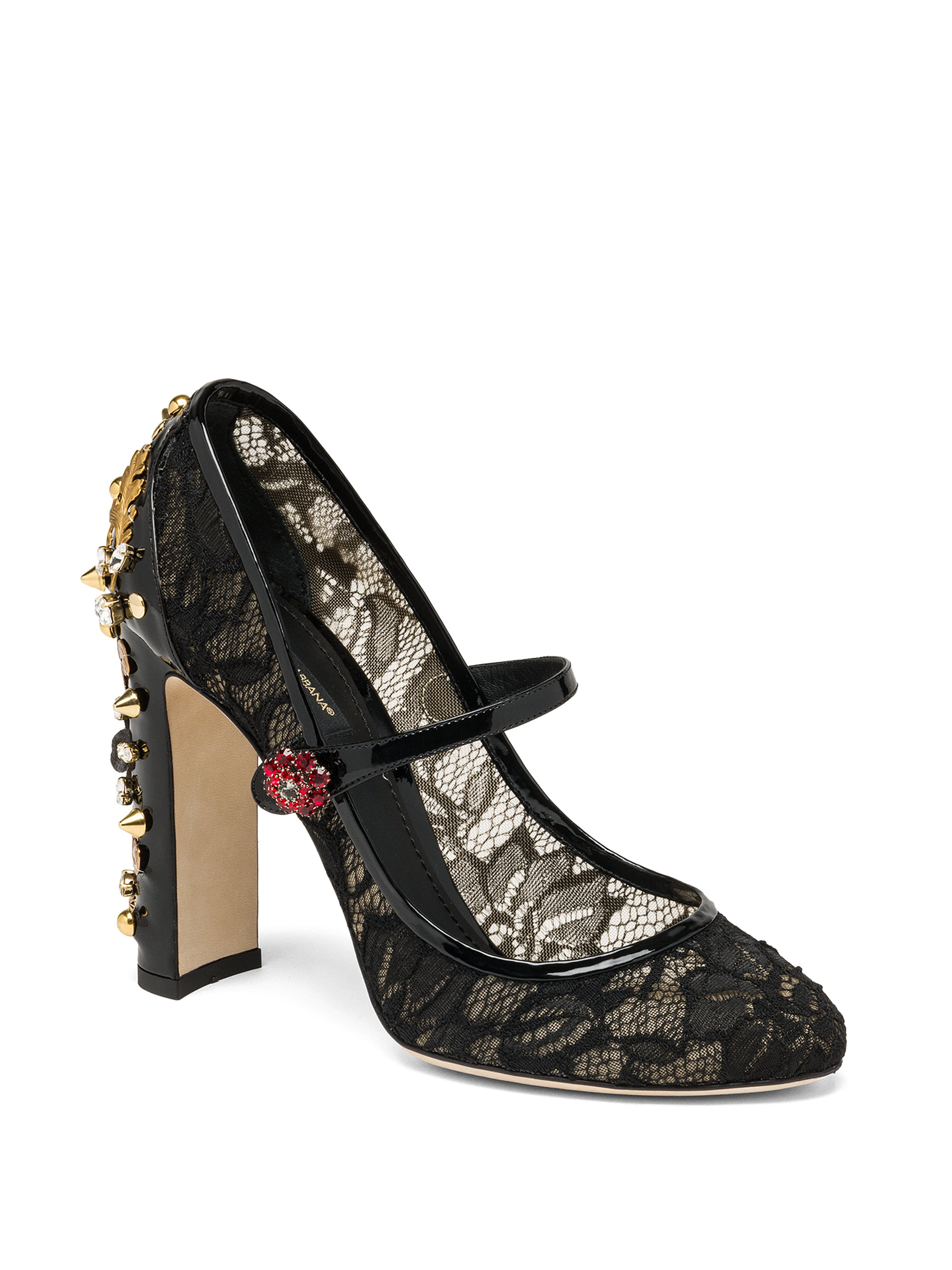 lace mary jane pumps