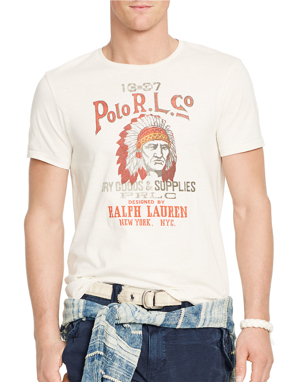 polo ralph lauren graphic tee
