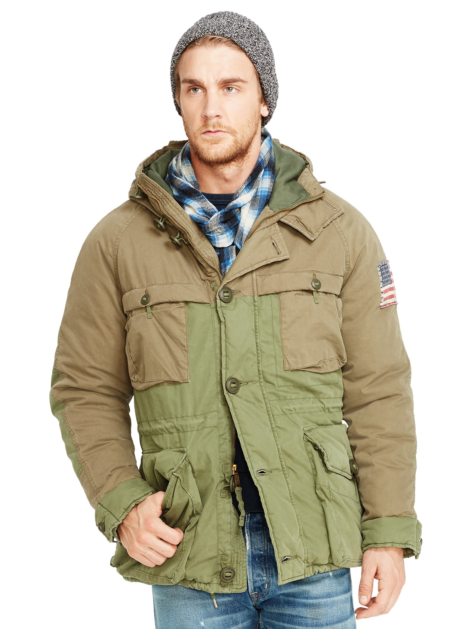 ralph lauren denim and supply parka