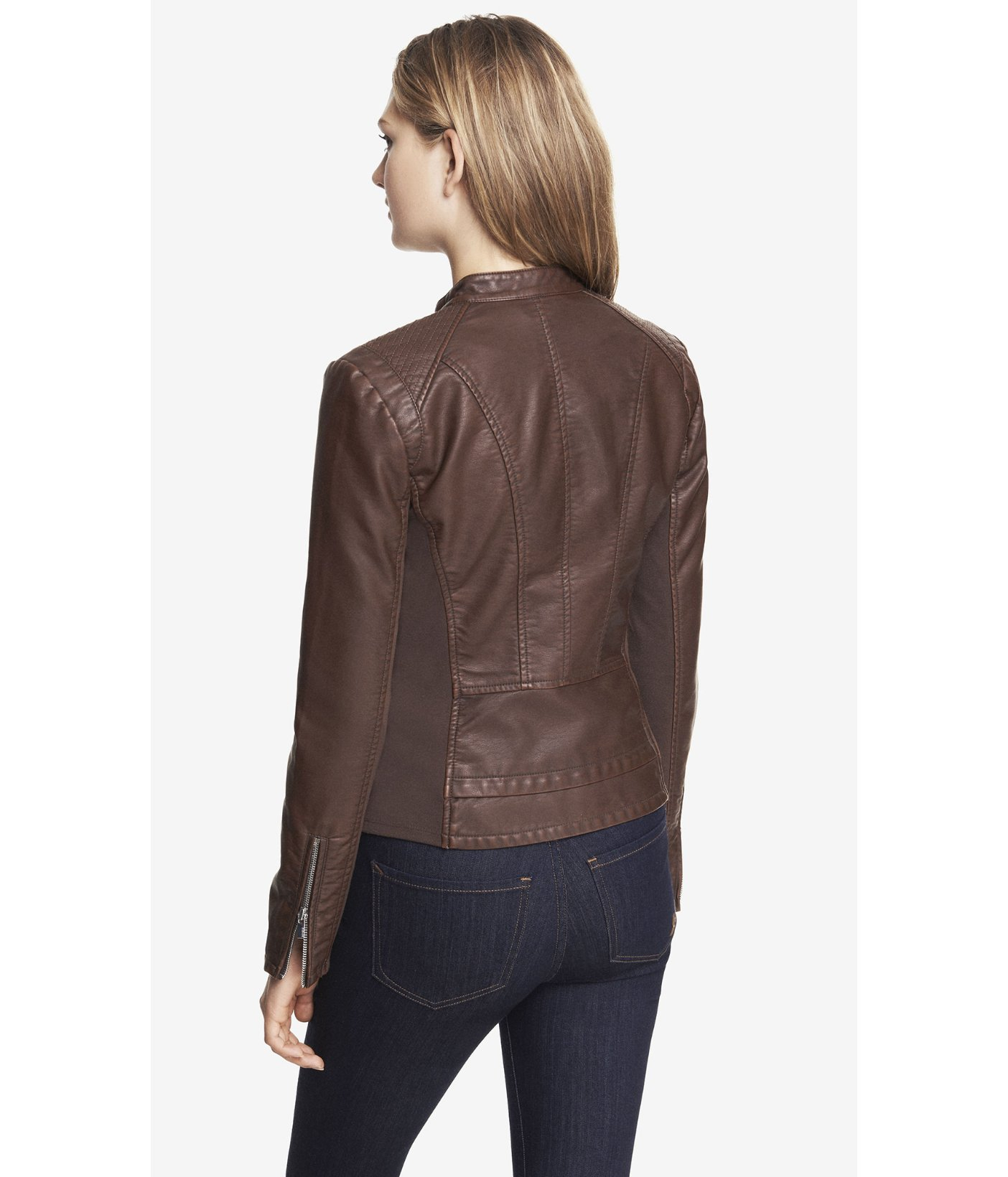 express long moto jacket