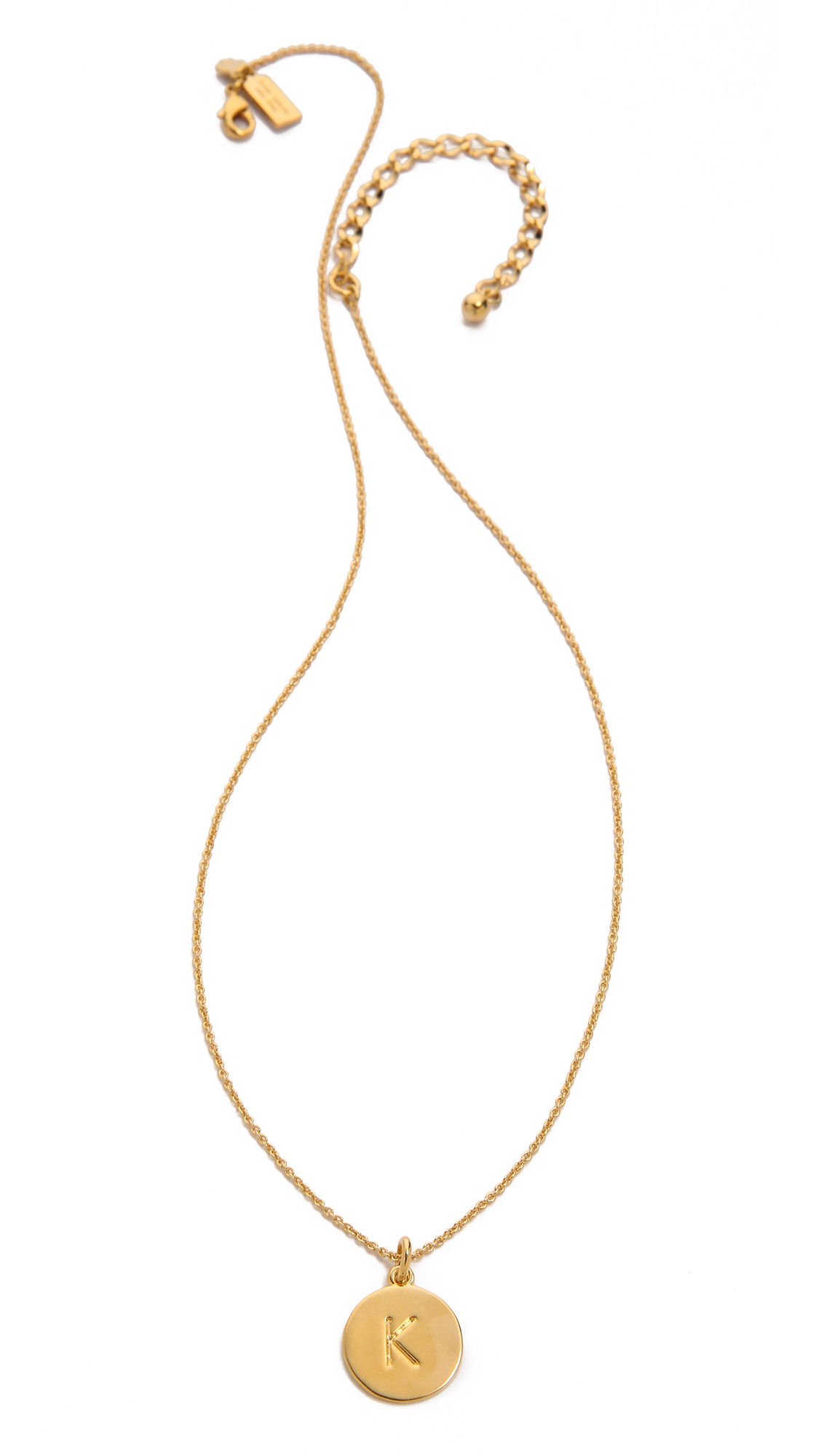 Kate spade 'state Of Mind' Pendant Necklace in Metallic | Lyst