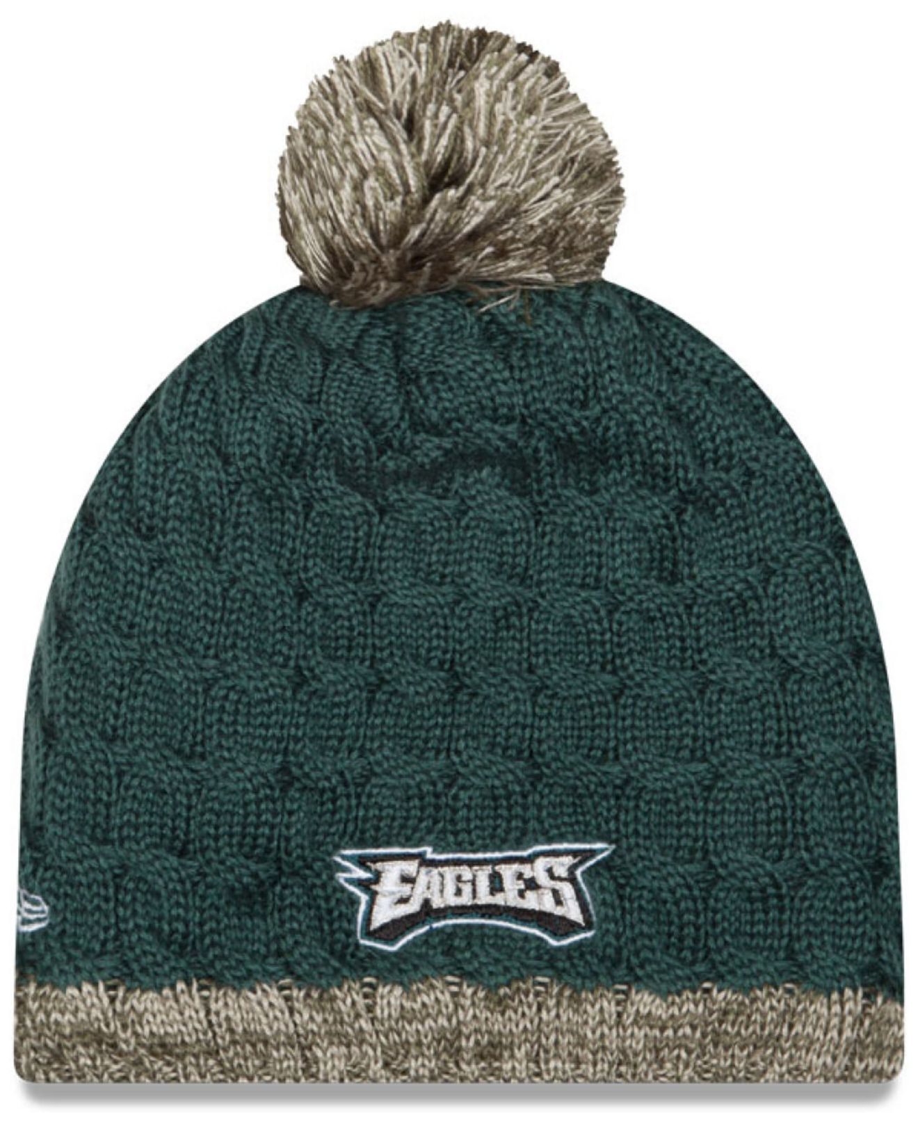 eagles salute to service knit hat