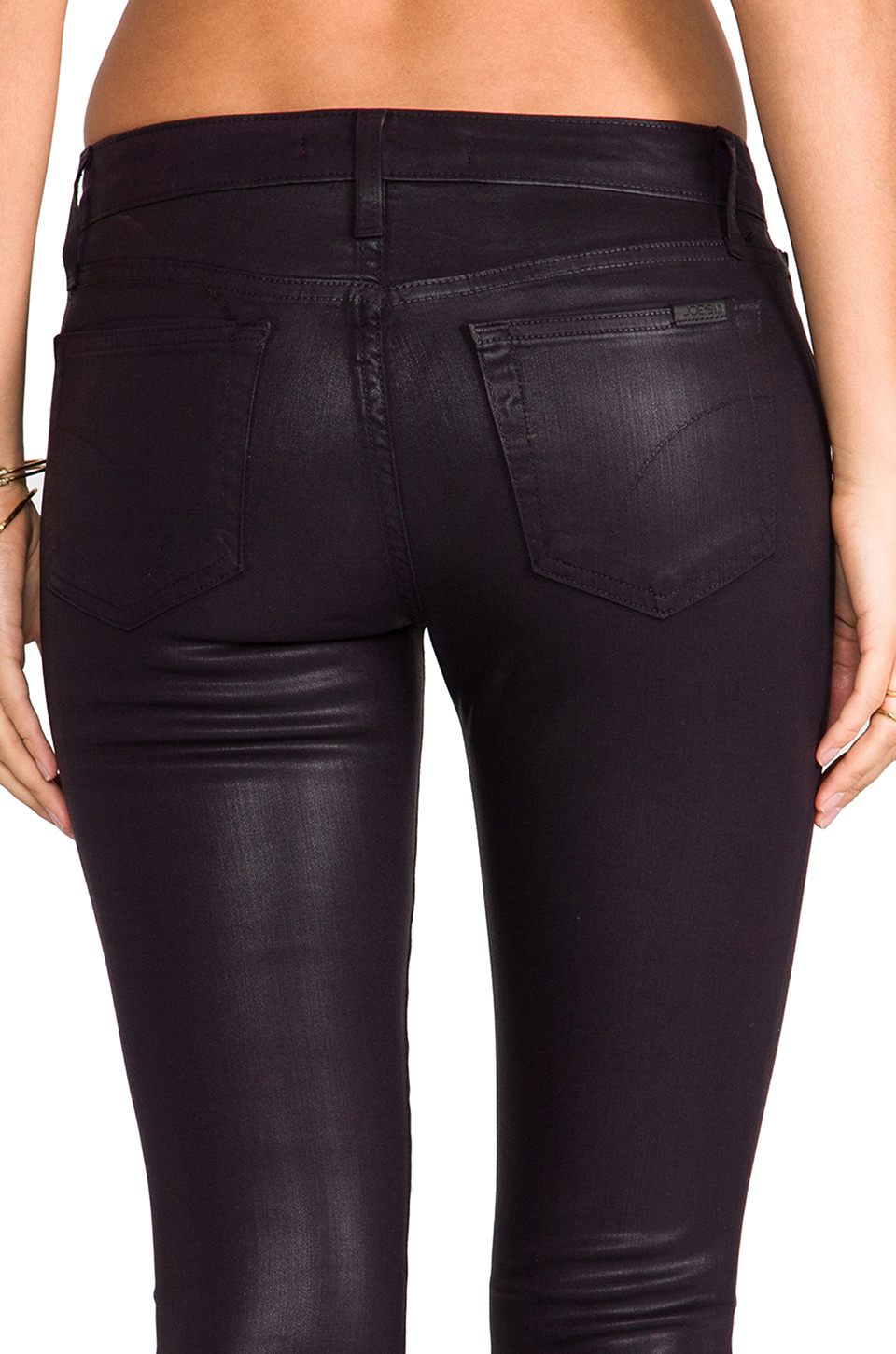 joe's jeans coated ankle skinny