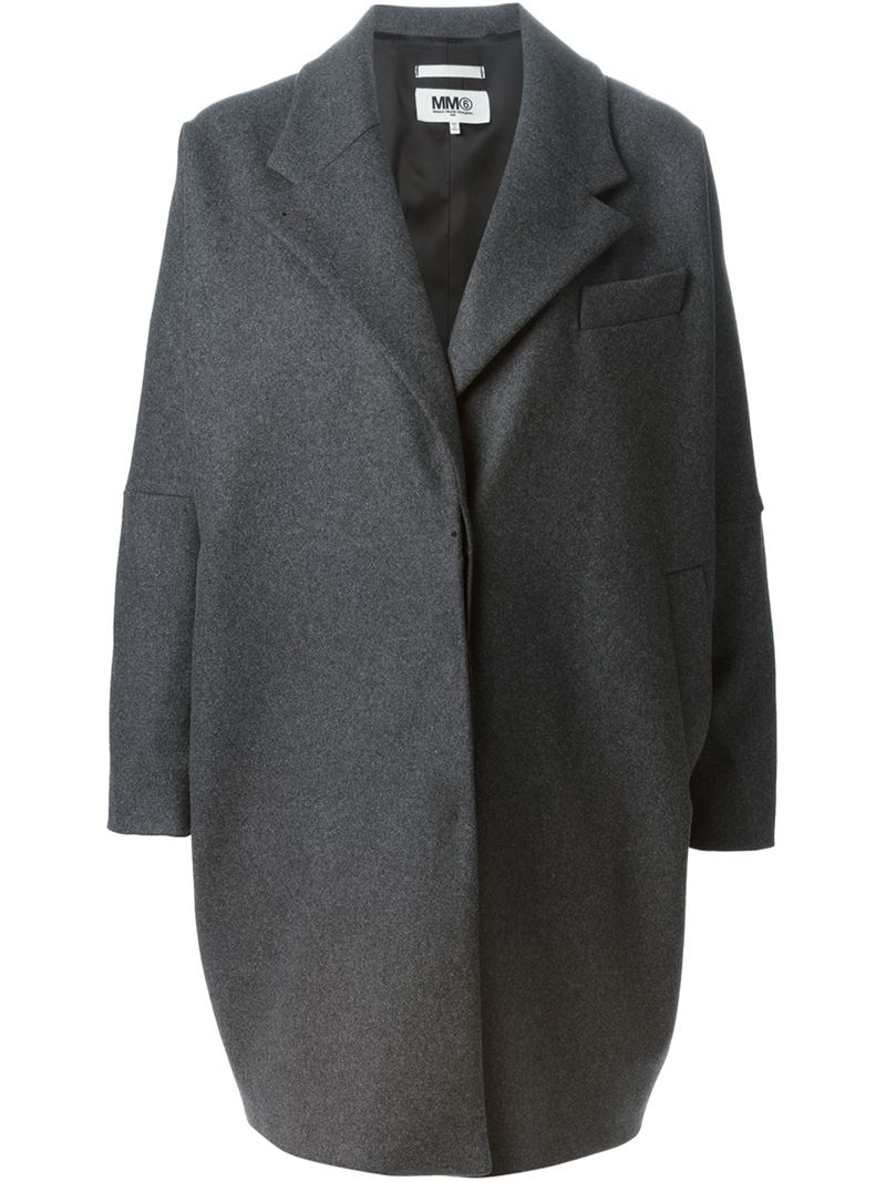 mm6 oversized coat