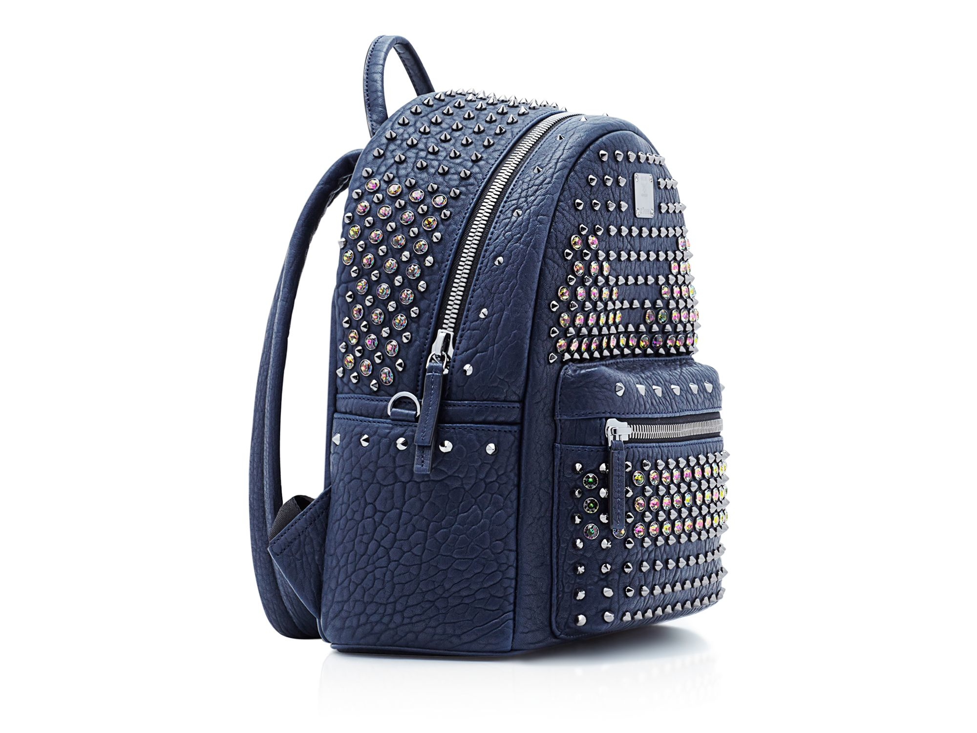 royal blue mcm bag