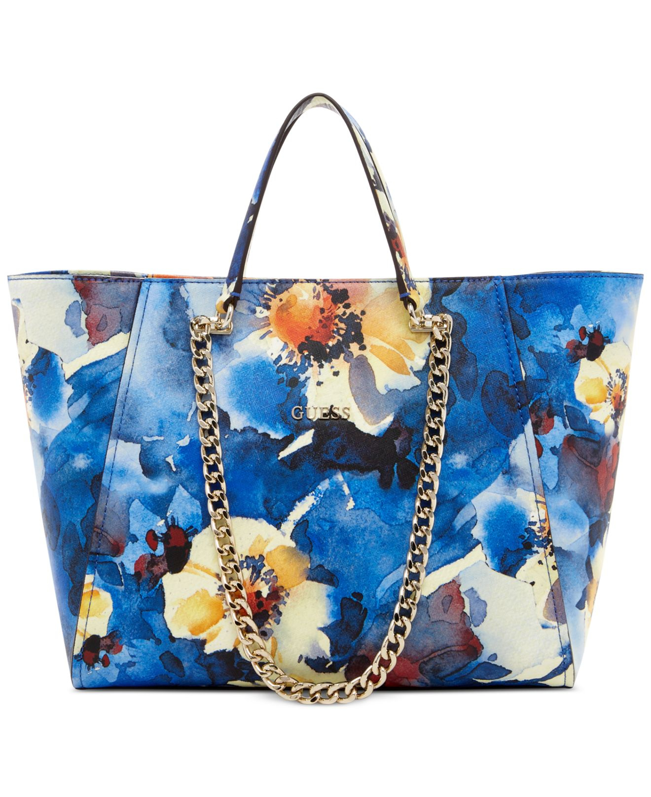guess chain handbag