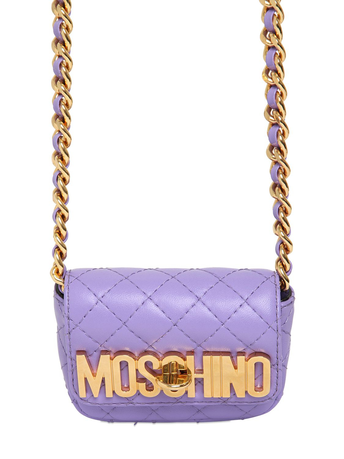 purple mini bag