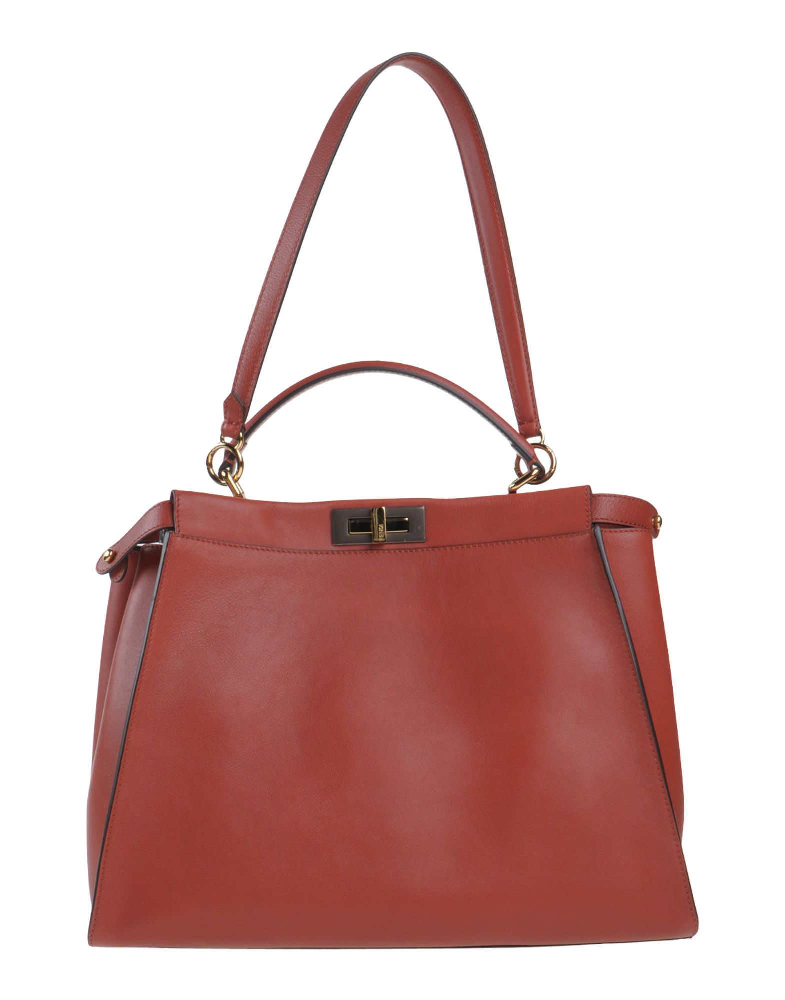 Fendi Shoulder Bag in Red (Brick red) | Lyst