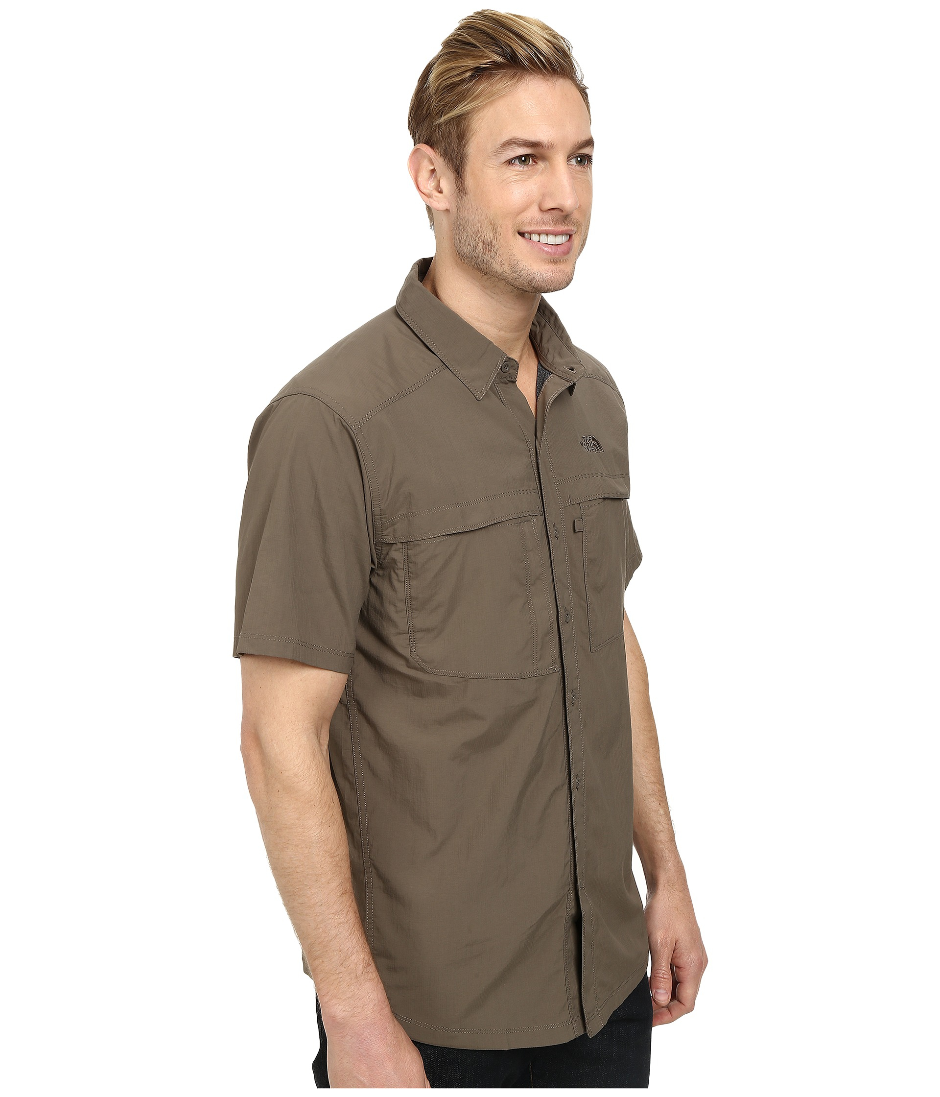 the north face short sleeve shirt