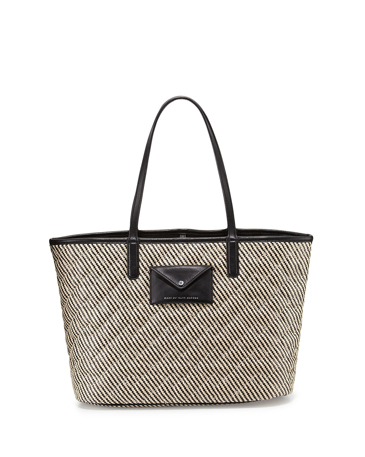Marc By Marc Jacobs Metropolitote Straw Tote Bag in Beige (straw)