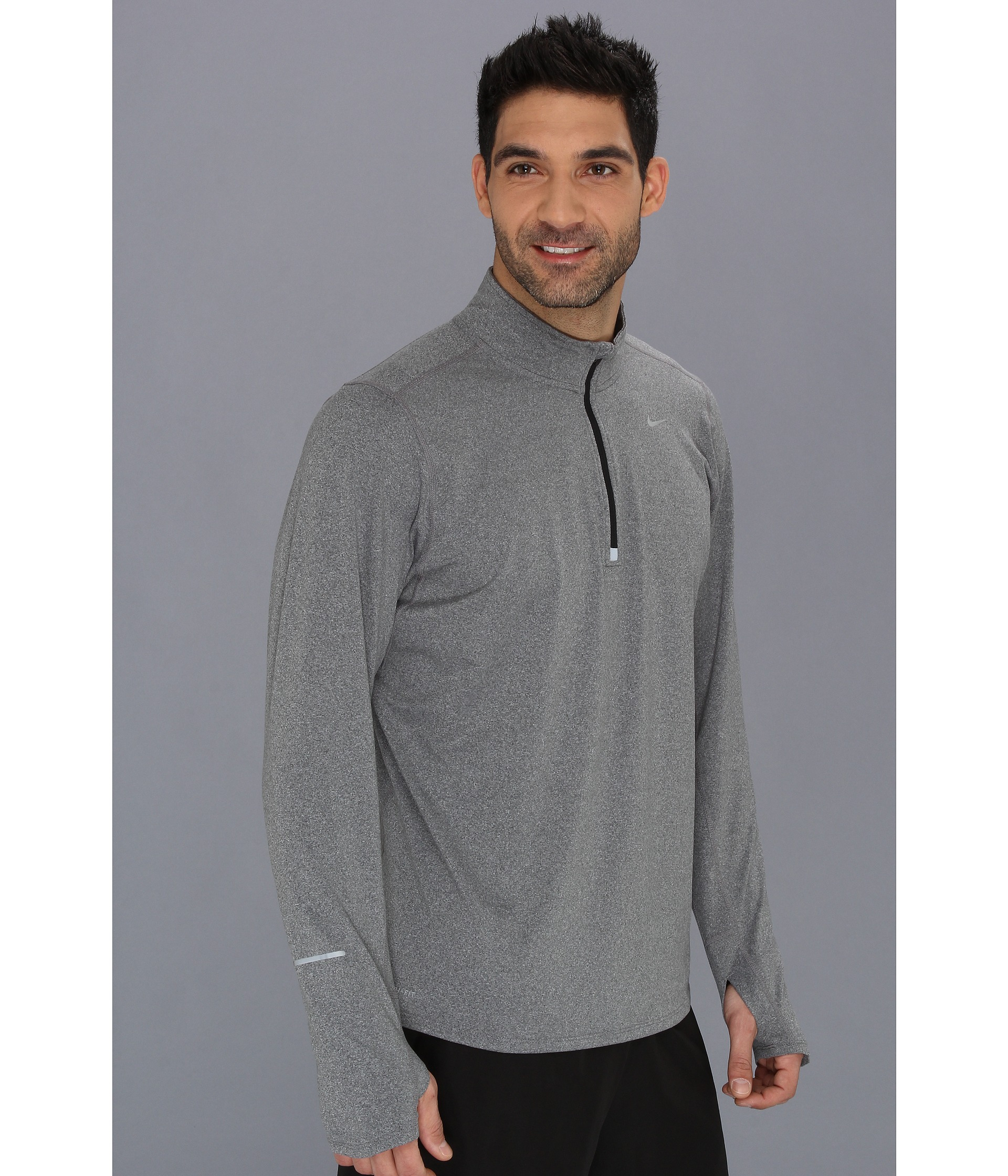 mens dri fit quarter zip