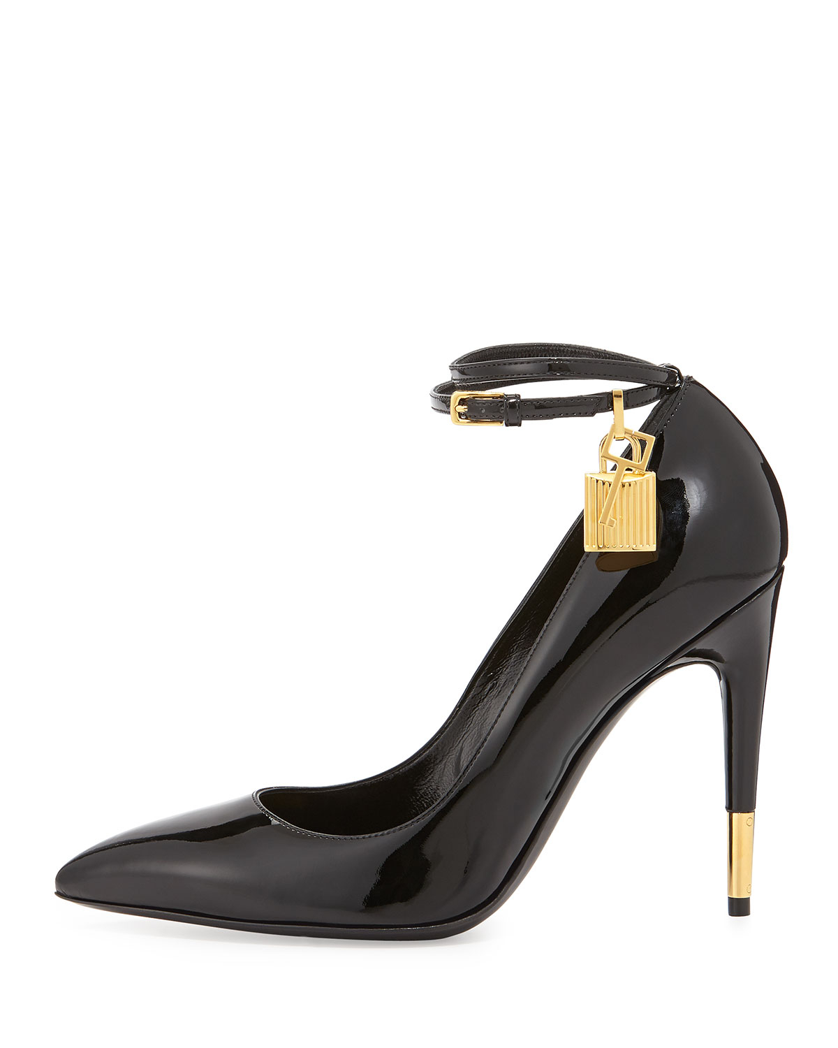 tom ford heels with lock