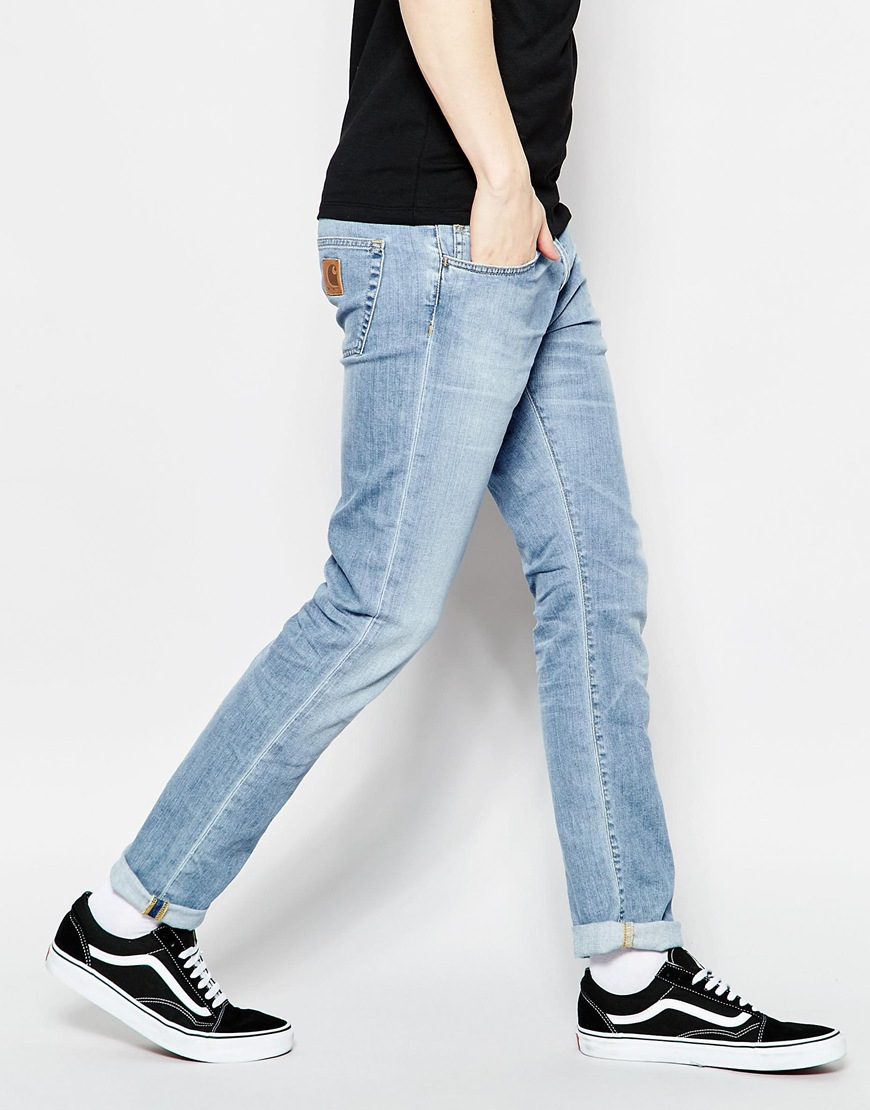 Carhartt WIP Rebel Slim Jeans in Blue for Men | Lyst