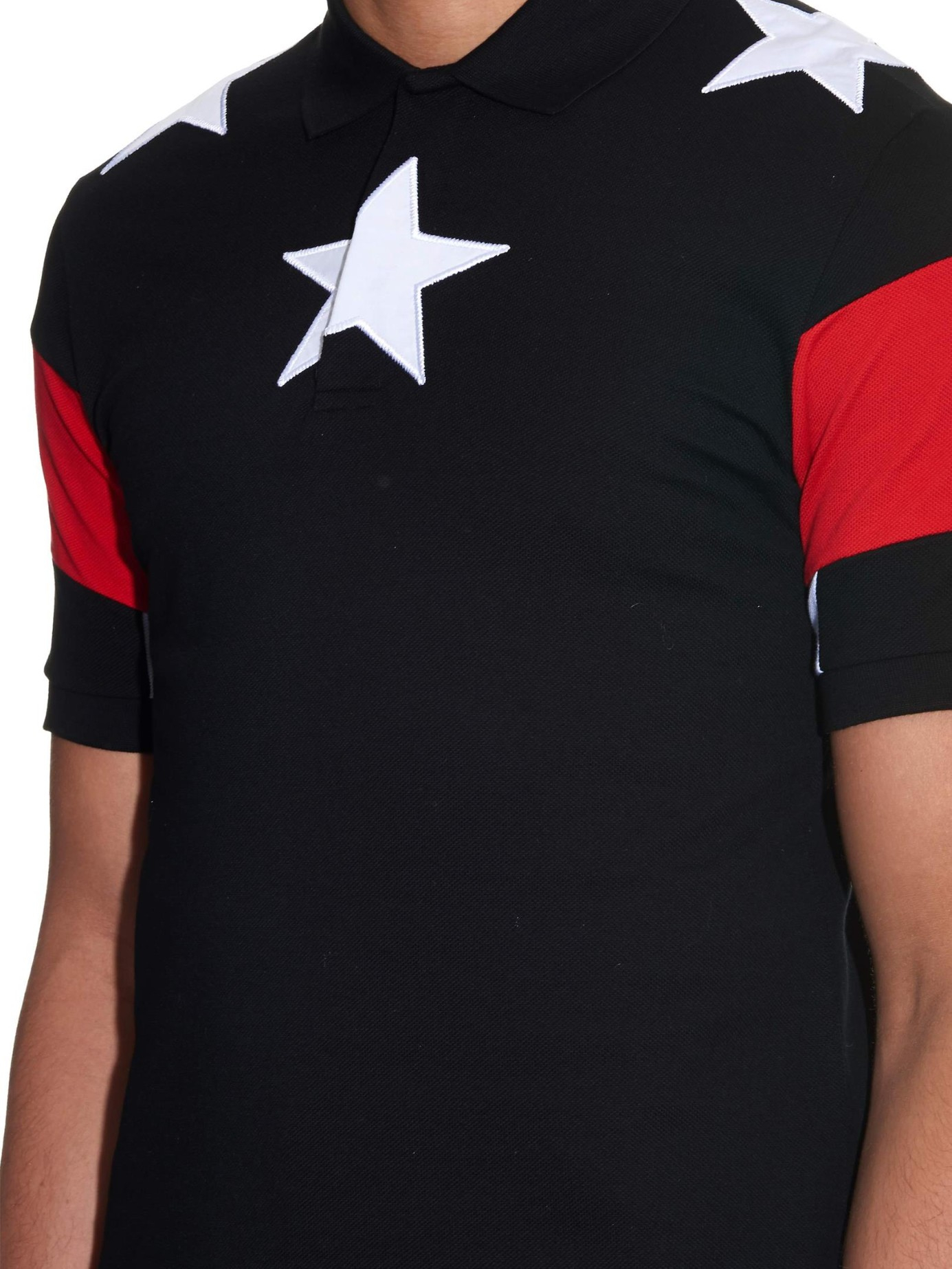 Givenchy Cuban-Fit Stars And Stripes Polo Shirt in Red for Men | Lyst