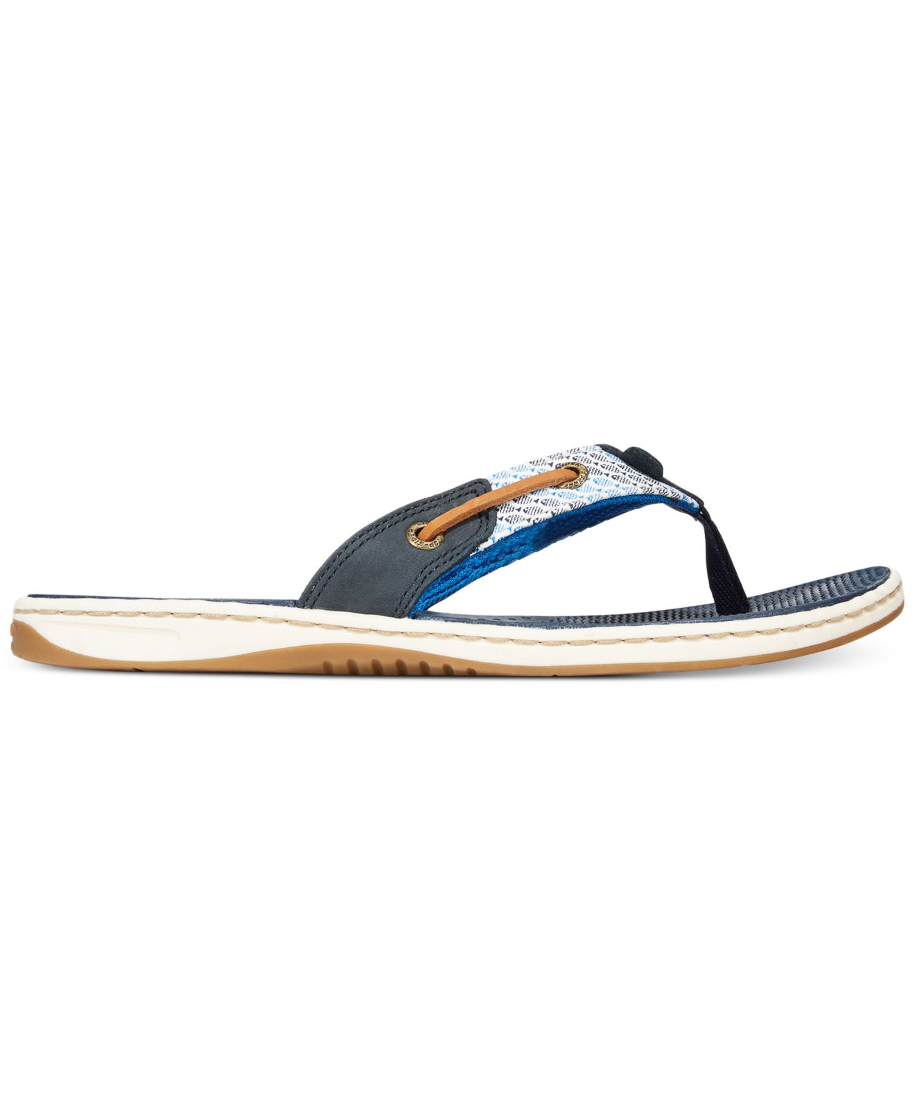 sperry women's seafish thong sandals