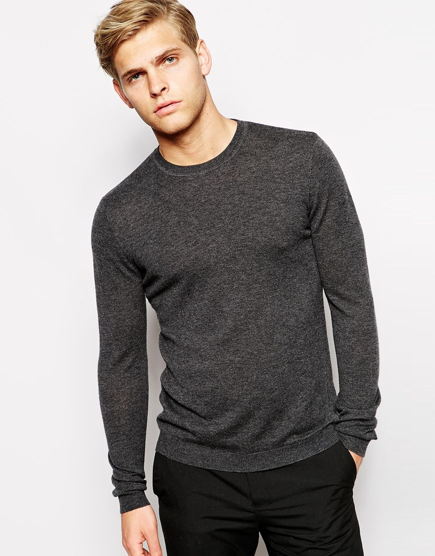asos crew neck jumper