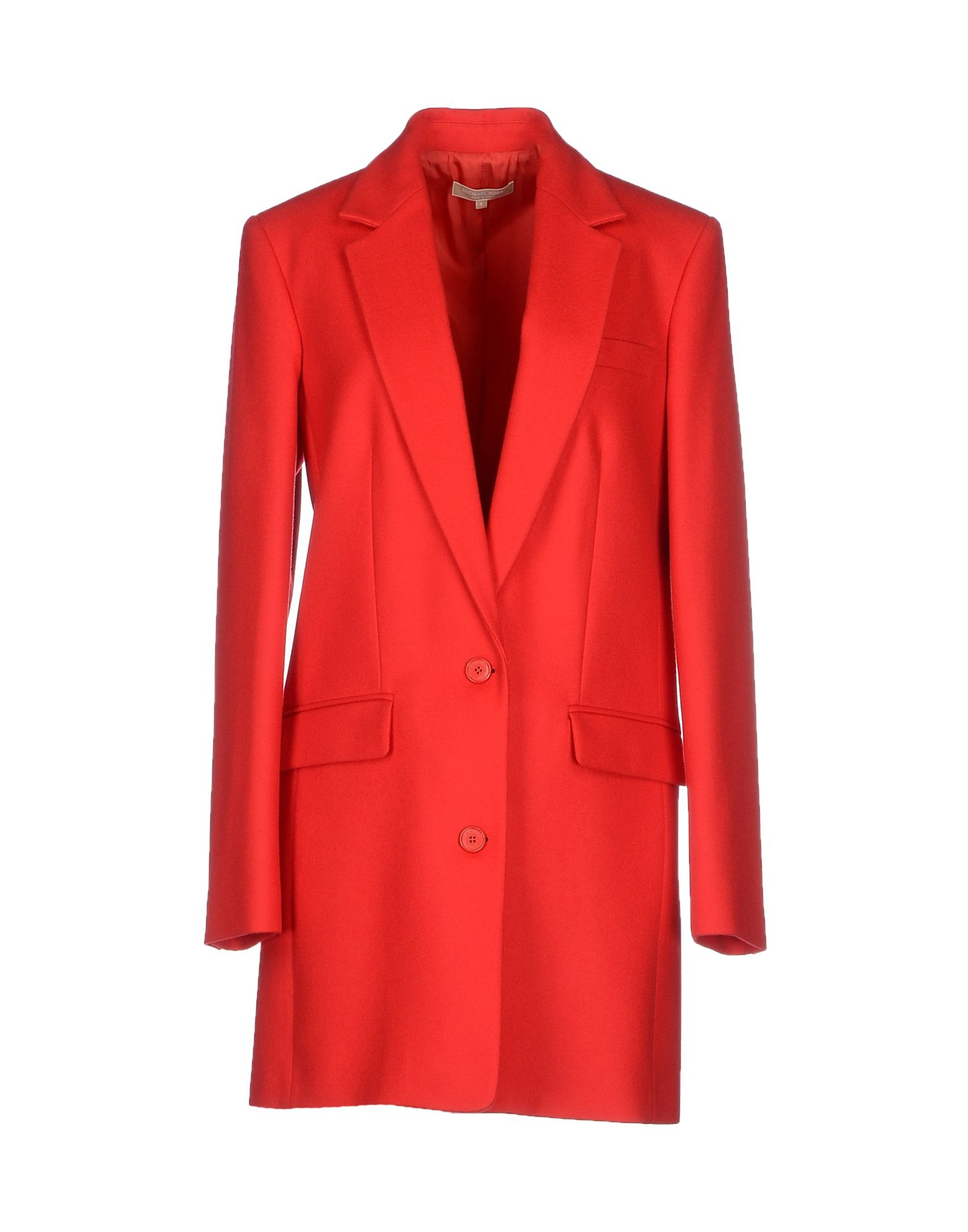 Michael kors Coat in Red Lyst