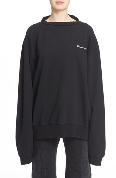 vetements crewneck sweatshirt