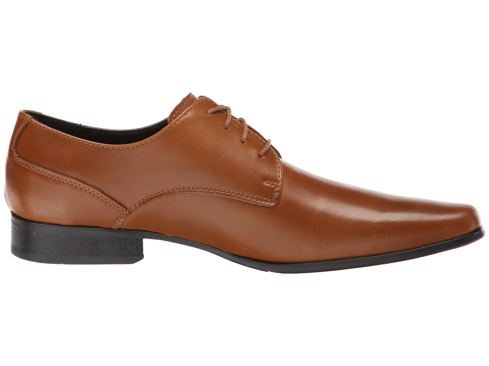 Calvin Klein Brodie Burnished Leather in Brown for Men | Lyst