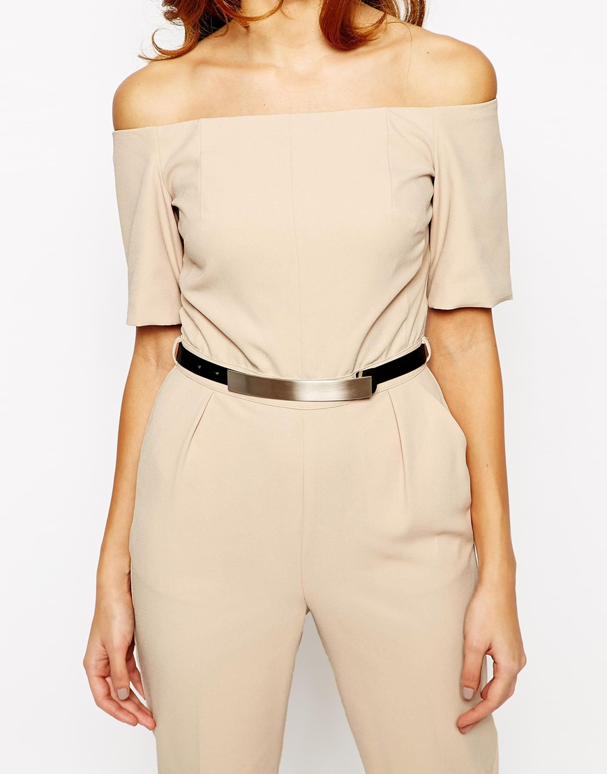 warehouse mustard jumpsuit