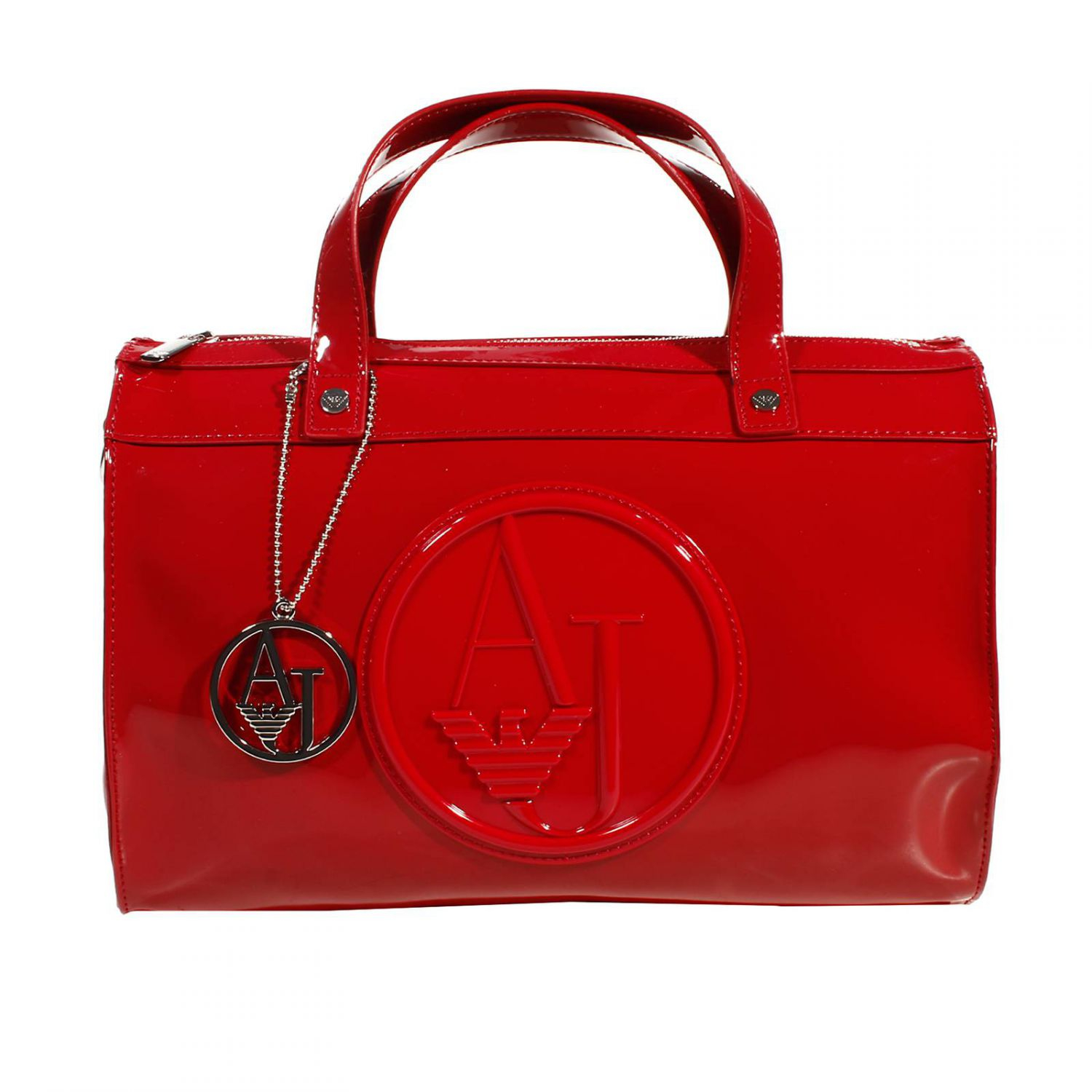 Armani Jeans Handbag Trunk Bag Patent 