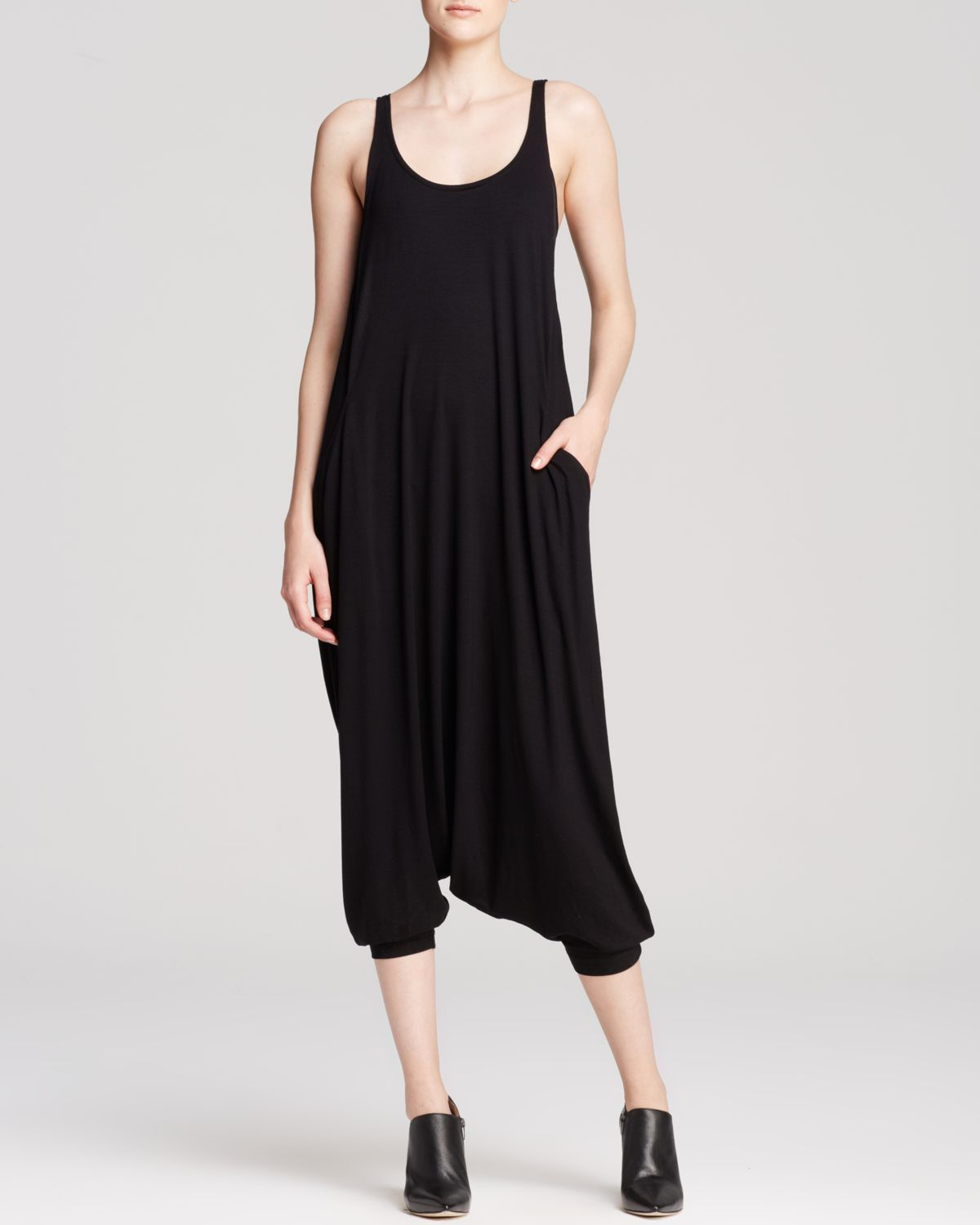 black harem jumpsuit