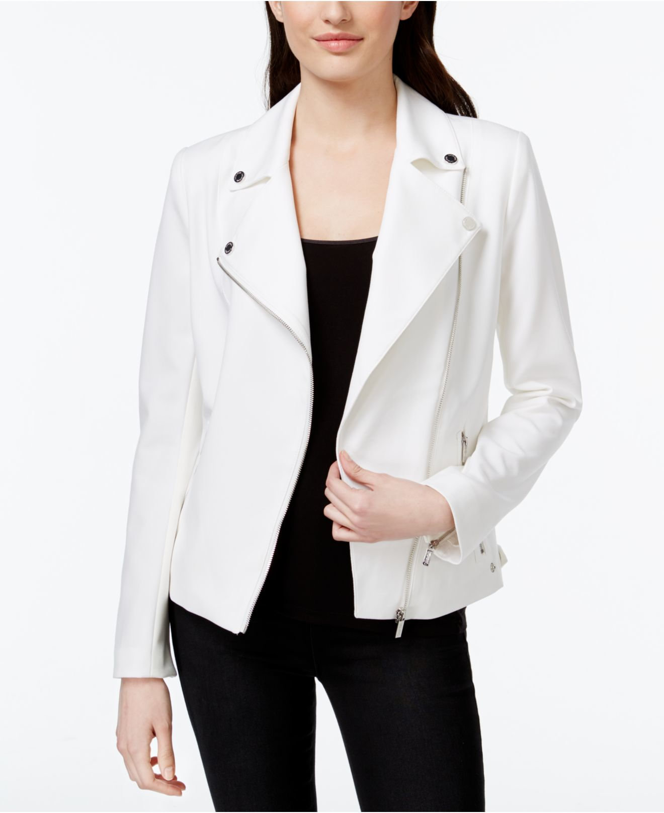 calvin klein white jacket