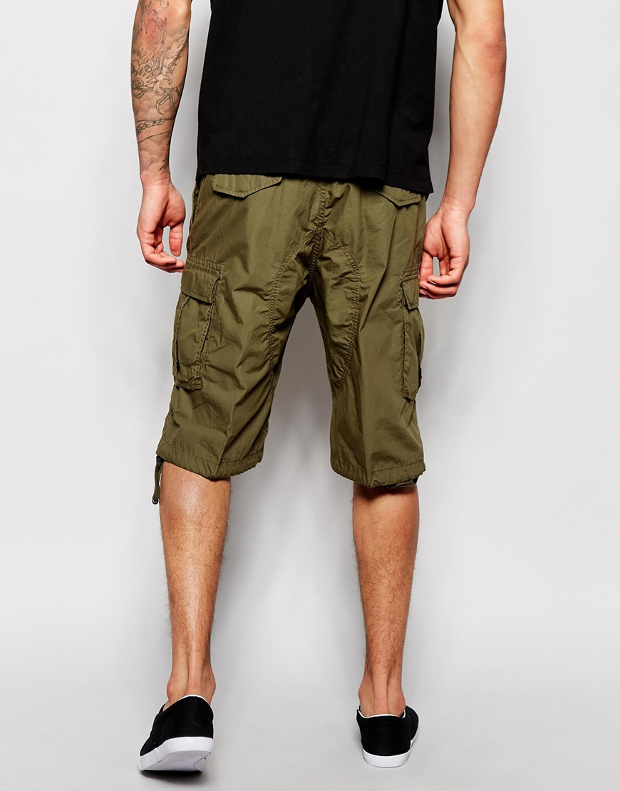 DIESEL Cargo Shorts P-airal-short in Natural for Men | Lyst